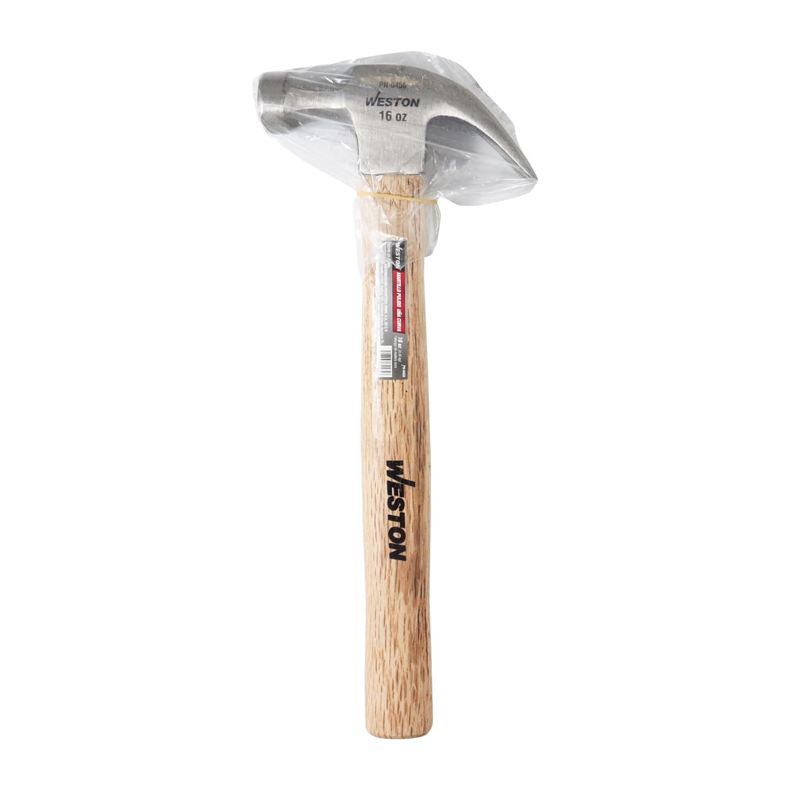 MARTILLO PULIDO UÑA CURVA 16 OZ MANGO 13" DE MADERA DURA - Imagen 4