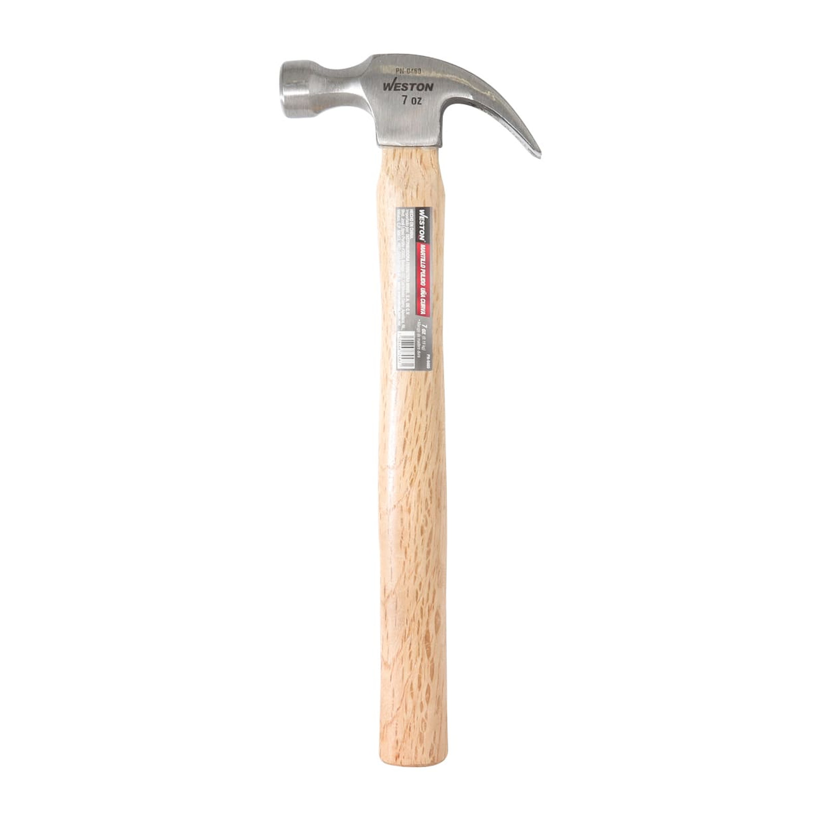 MARTILLO PULIDO UÑA CURVA 7 OZ MANGO 11" DE MADERA DURA - Imagen 2
