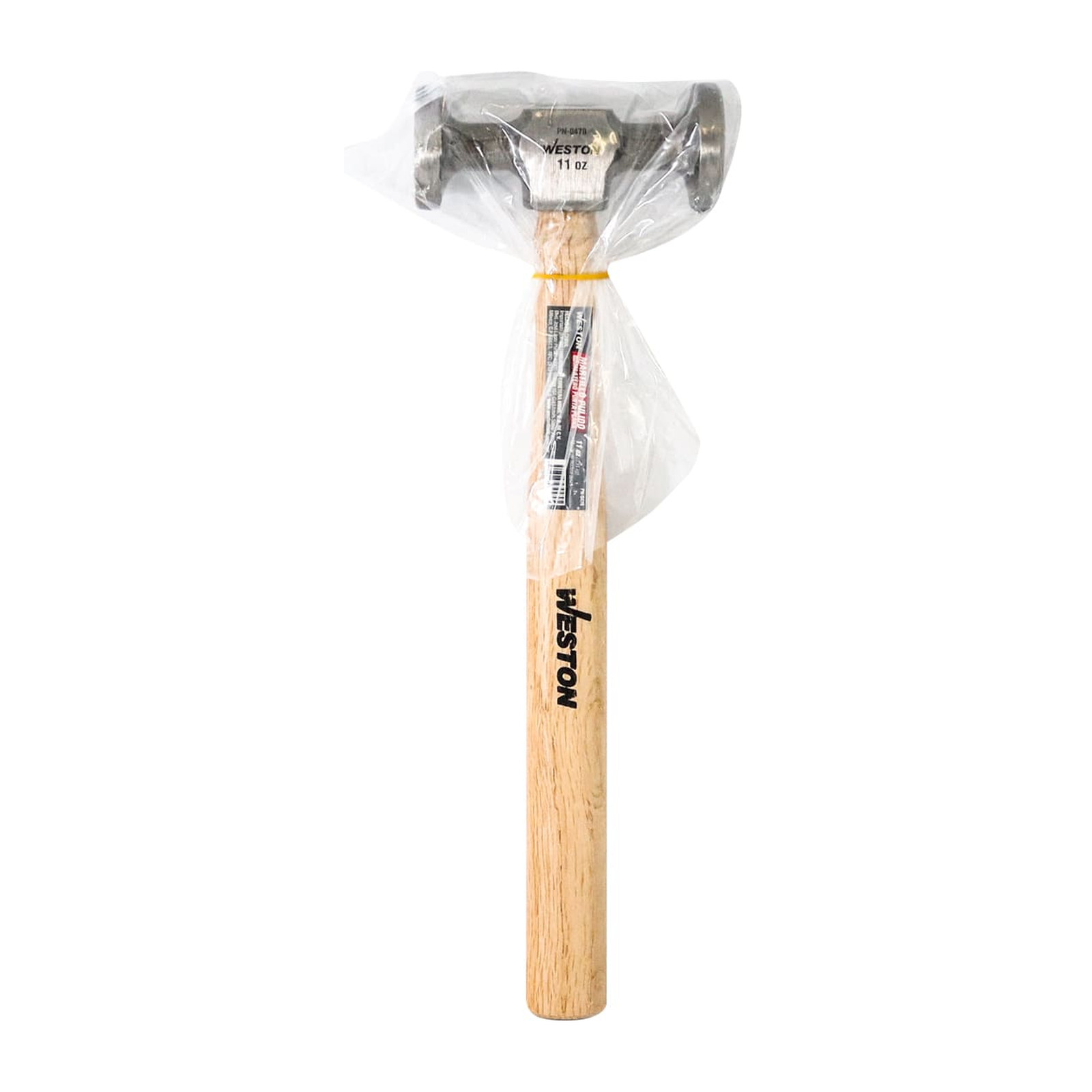 MARTILLO PULIDO HOJALATERO PUNTA PLANA MANGO 13" DE MADERA DURA 11 OZ - Imagen 4
