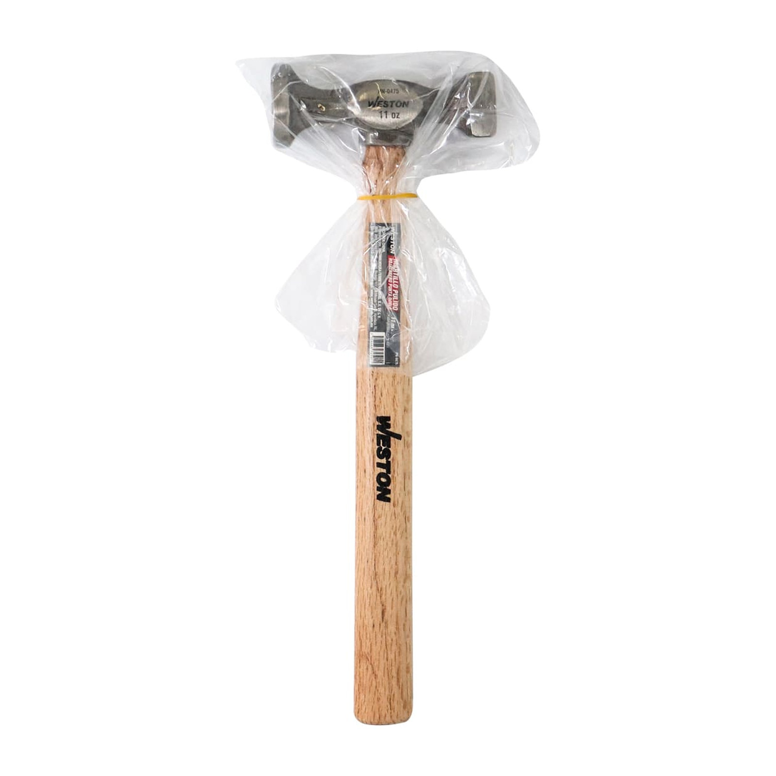 MARTILLO PULIDO HOJALATERO PUNTA DOBLE MANGO 13" DE MADERA DURA 11 OZ - Imagen 4