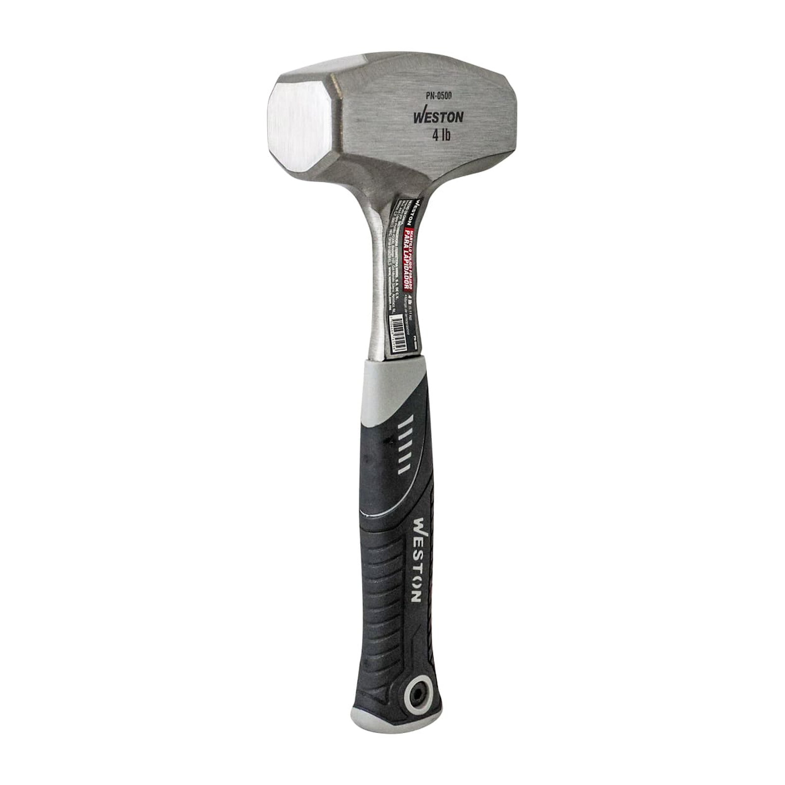 Martillo Pulido Forjado 4 lb para Lapidador con Mango de 10" TPR Weston