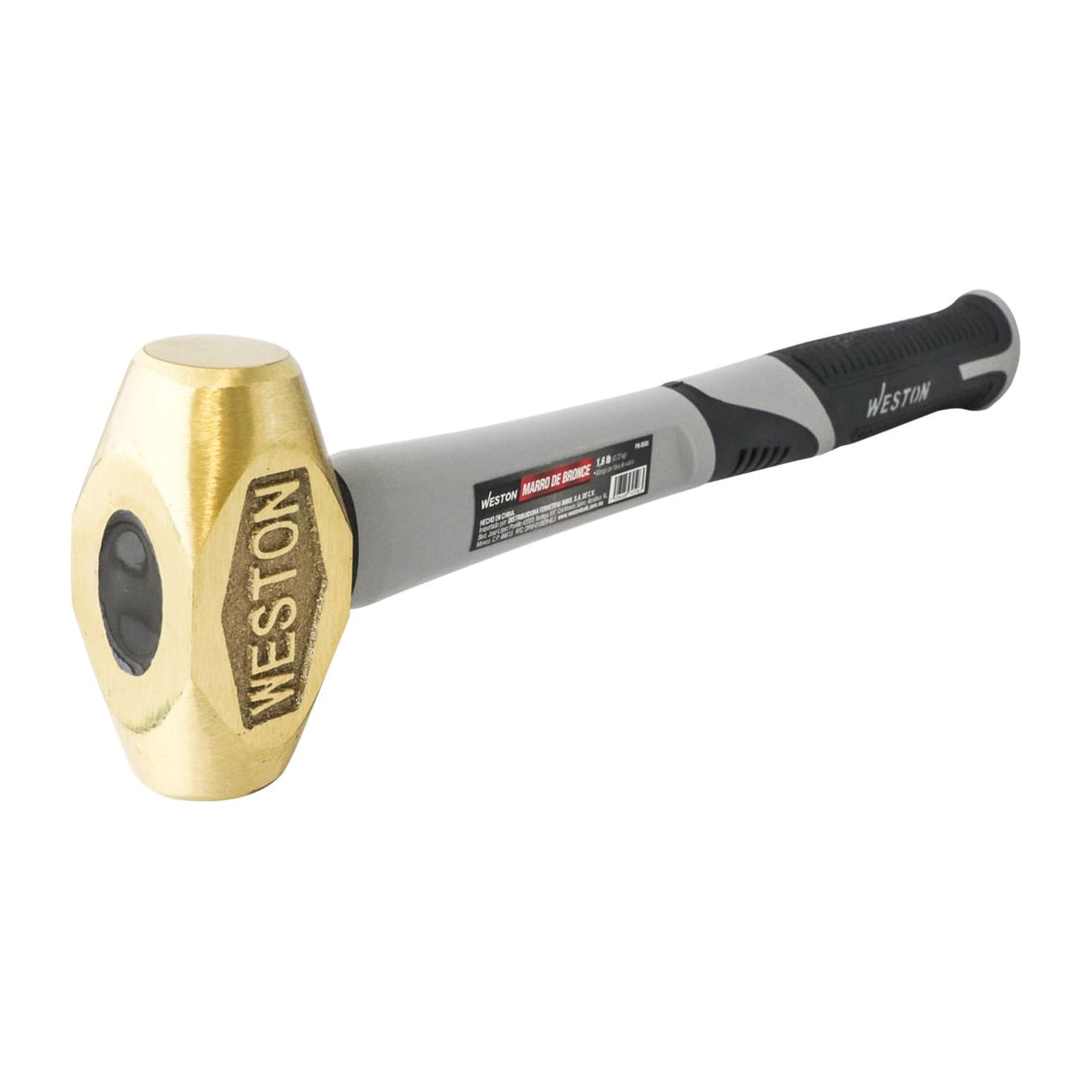 MARRO SEMIPULIDO DE BRONCE 1.6 LB MANGO 14" DE FIBRA DE VIDRIO - Imagen 3