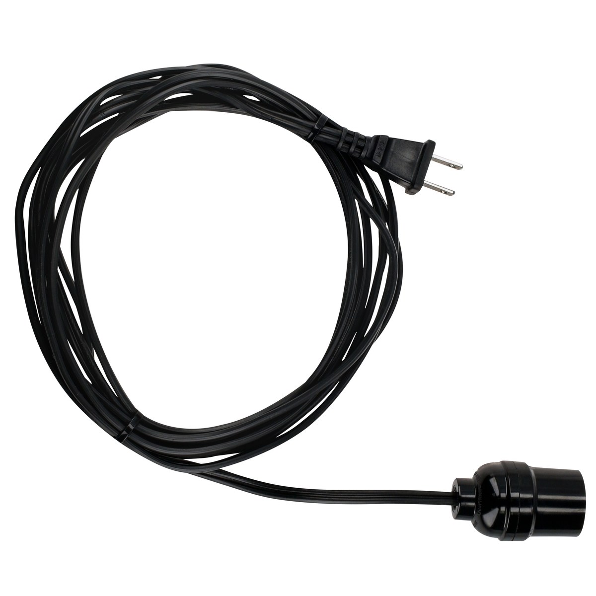 Portalámpara con cable de alimentación 2 x 18 10 m Surtek