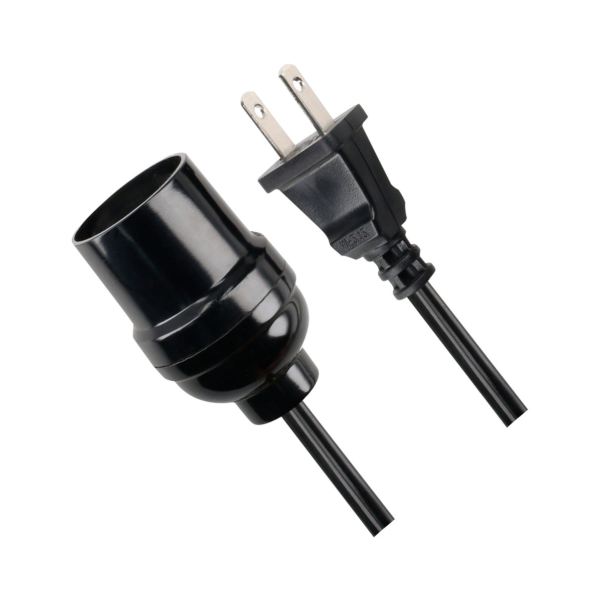 Portalámpara con cable de alimentación 2 x 18 4 m Surtek - Imagen 2