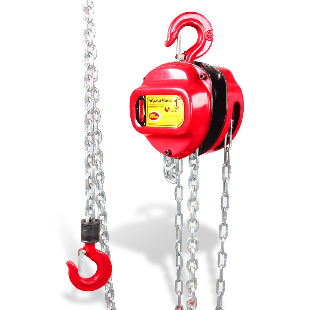 MIKELS POLM-1 Polipasto manual (1 ton, cadena 3 mts)