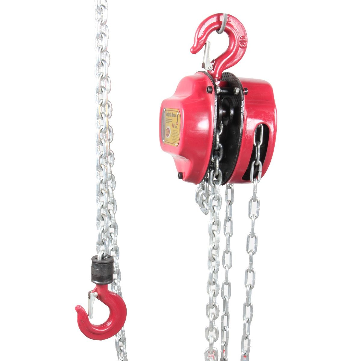 MIKELS POLM-1 Polipasto manual (1 ton, cadena 3 mts) - Imagen 2
