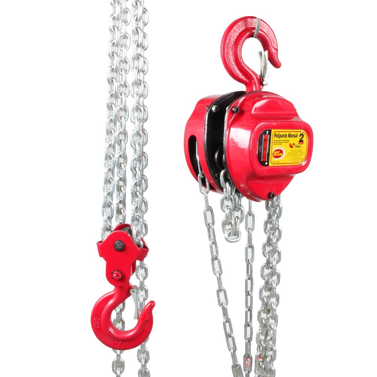 MIKELS POLM-2 Polipasto manual (2 ton, cadena 3 mts) - Imagen 2