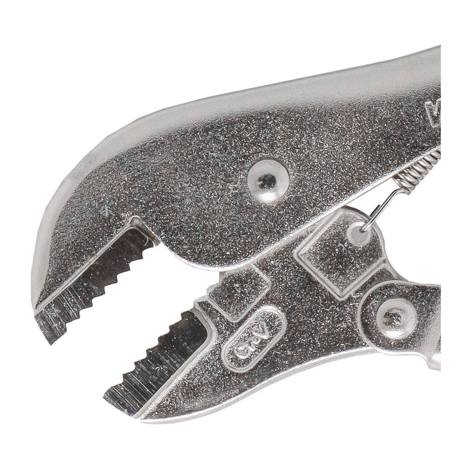 PINZA DE PRESION C/MORDAZA RECTA CRV 7'' (7R) (CAJA C/6 PZAS - PRECIO X PIEZA) - Imagen 3