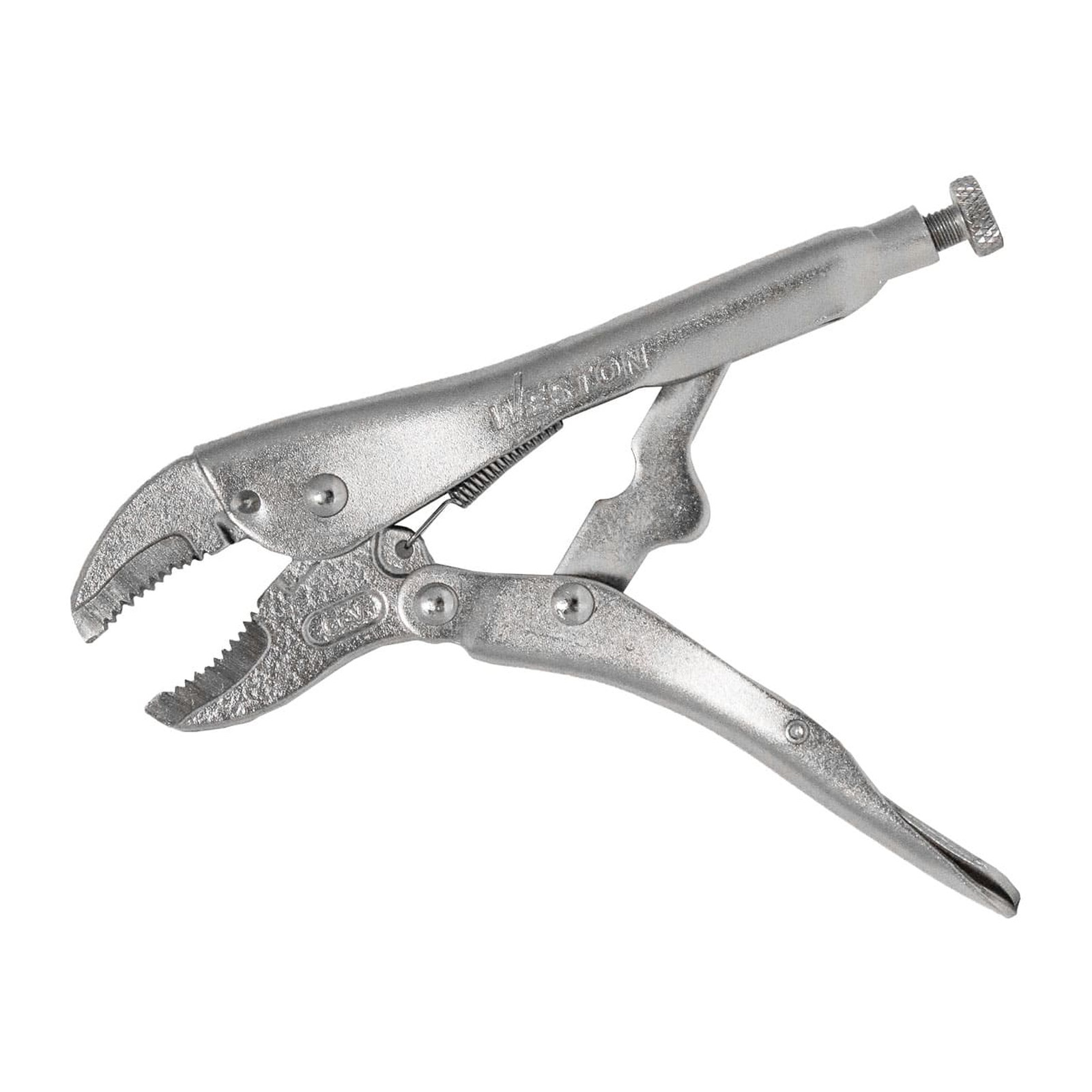 PINZA DE PRESION C/MORDAZA CURVA CRV C/CORTA CABLE 10'' (10WR) (CAJA C/6 PZAS - PRECIO X PIEZA) - Imagen 2