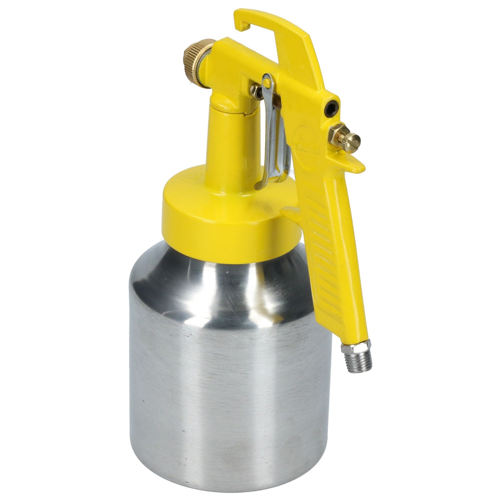 Pistola para pintar con vaso reforzado de baja presión, capacidad 1000 ml, 50 PSI Surtek - Imagen 3