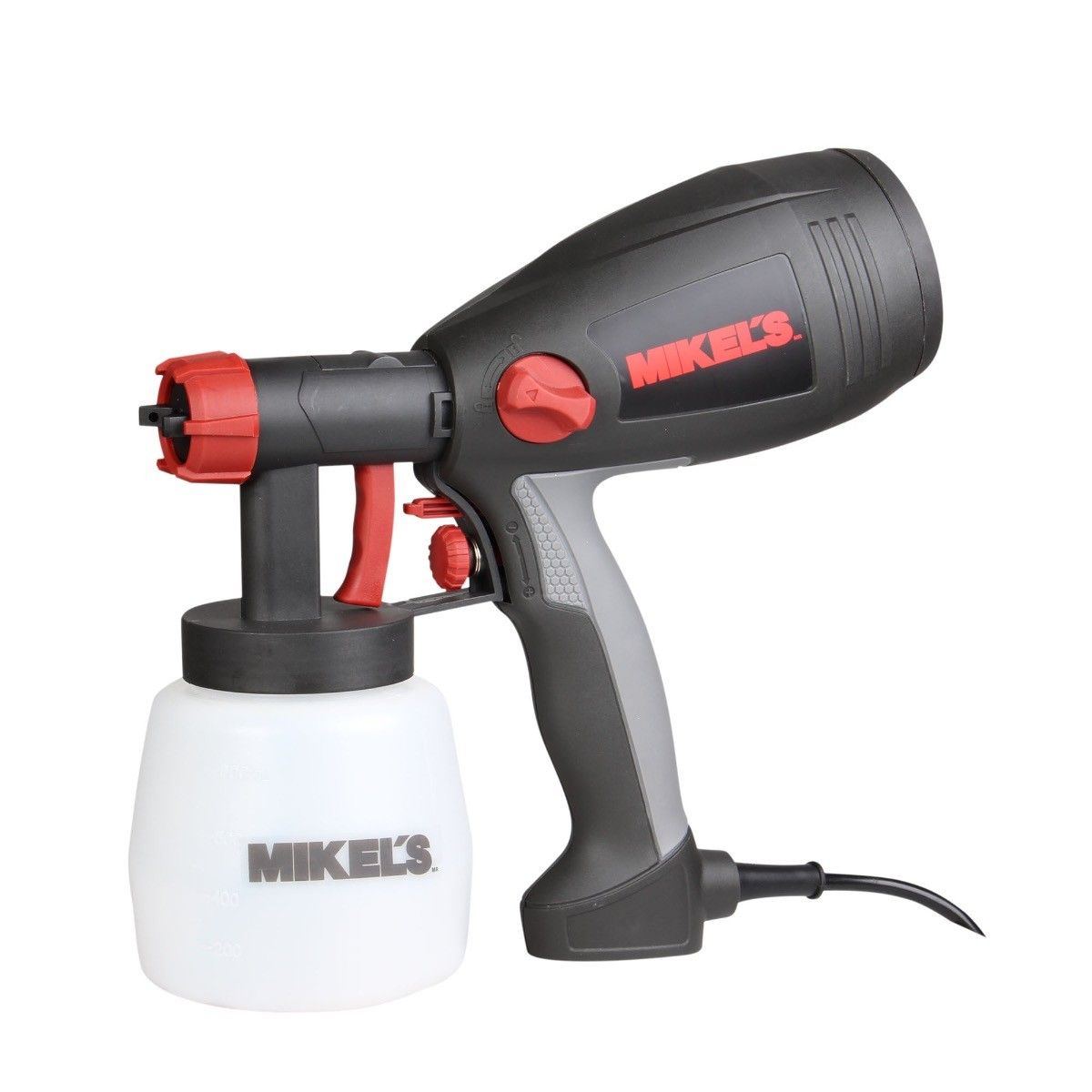 MIKELS PPE-300 Pistola de aire para pintar eléctrica HVLP (700 ml / 300W) - Imagen 2
