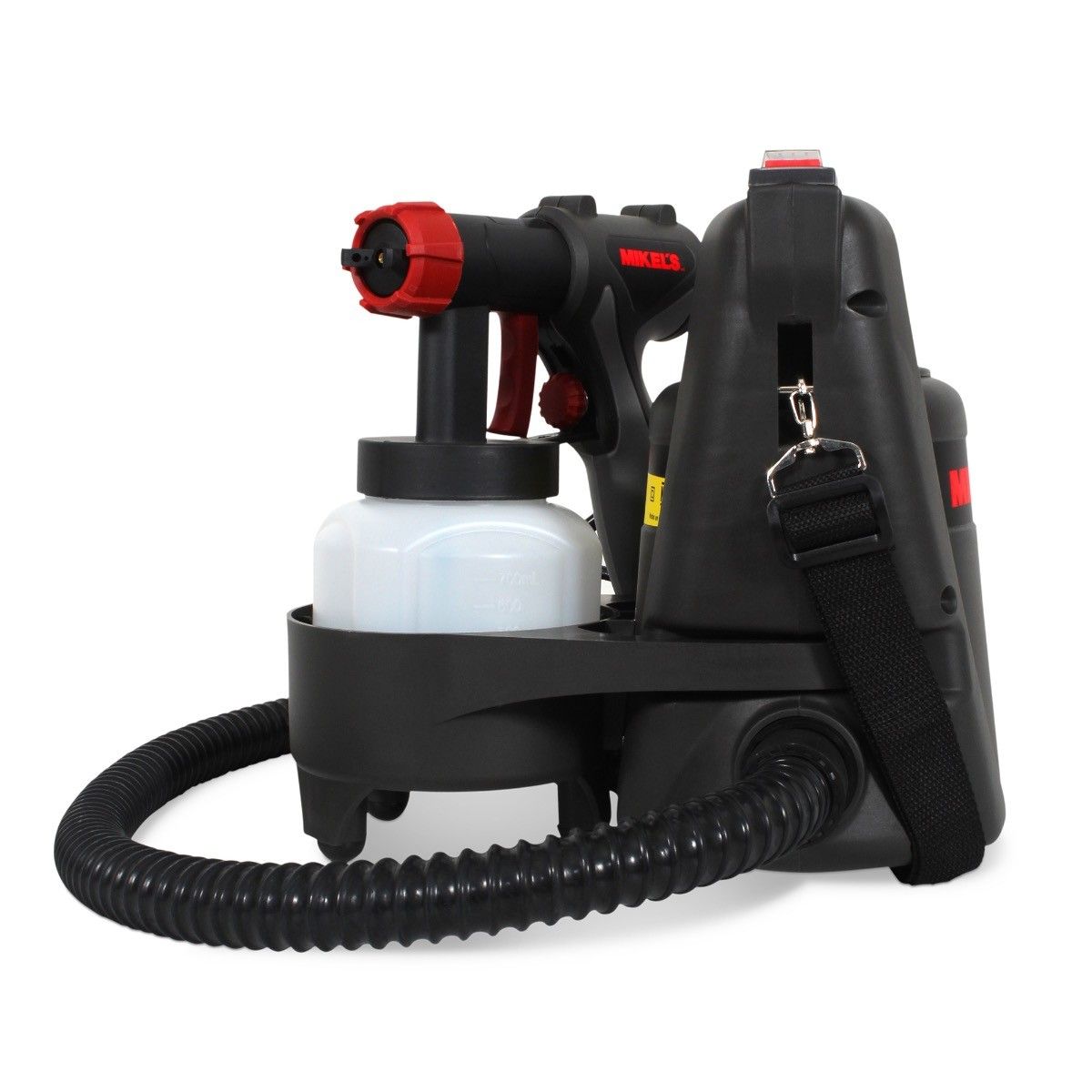 MIKELS PPE-600 Pistola de aire para pintar eléctrica (700 ml / 500 W)