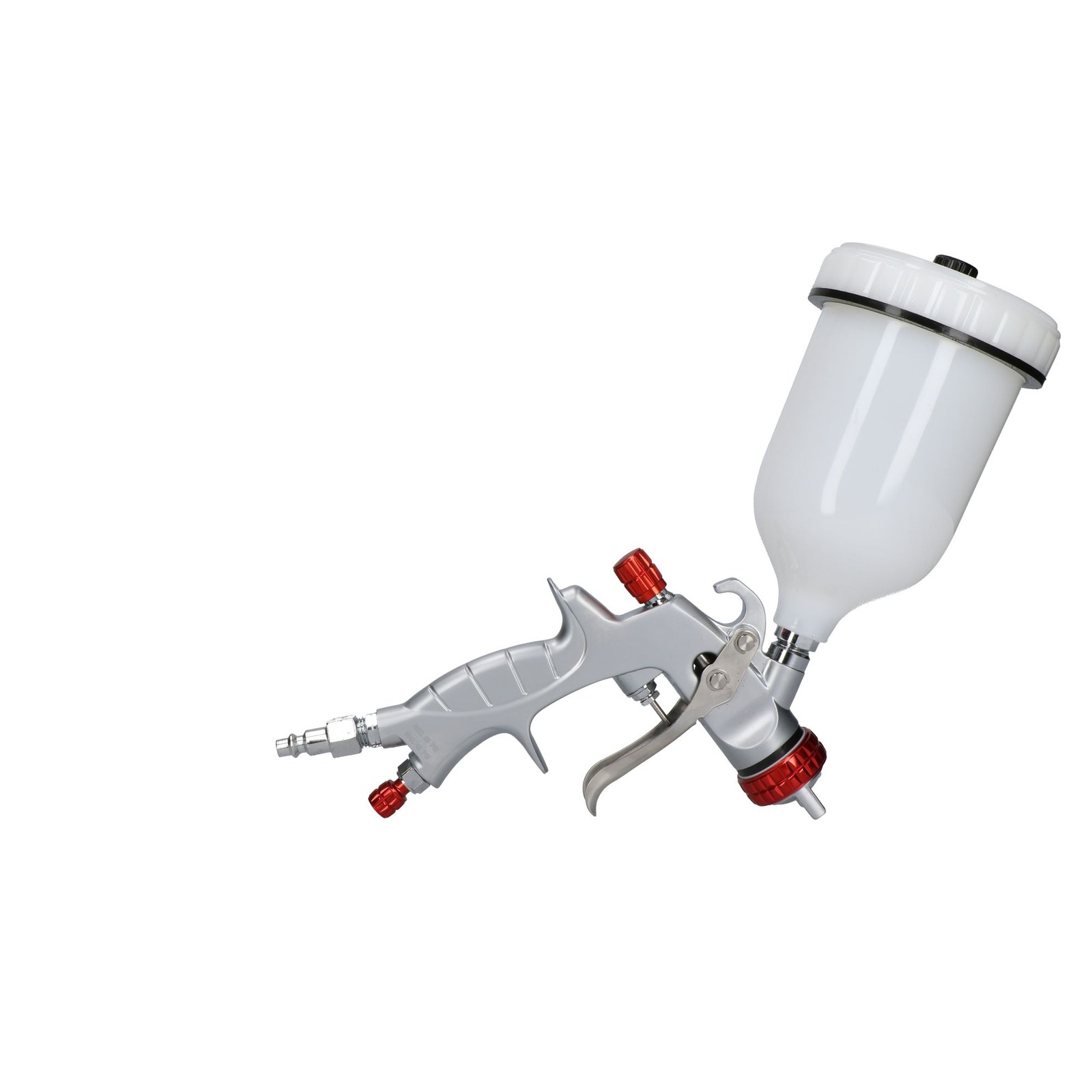 Pistola para pintar con alimentación de gravedad, capacidad 600 ml, 36 PSI Urrea - Imagen 4