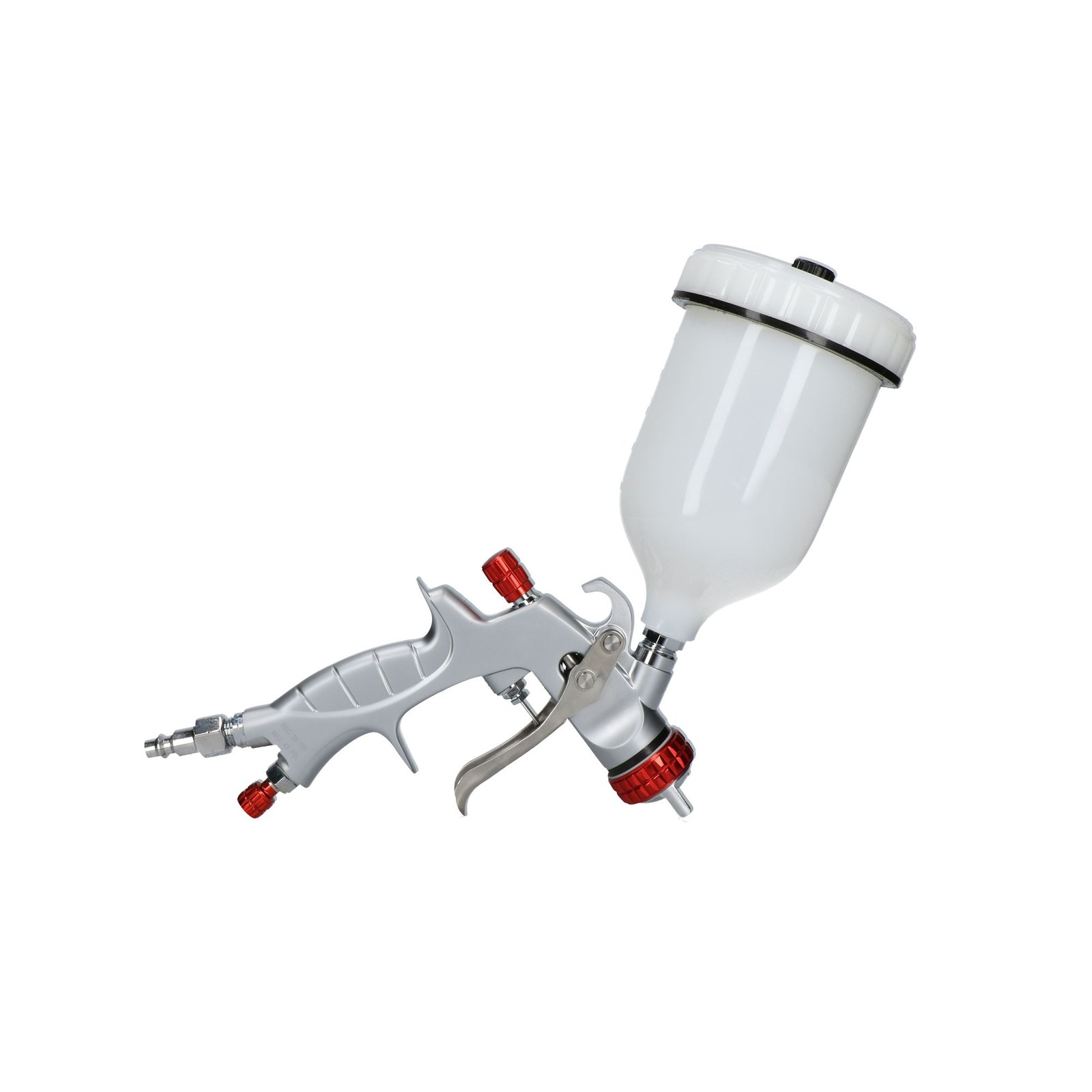 Pistola para pintar con alimentación de gravedad, capacidad 600 ml, 29 PSI Urrea - Imagen 4