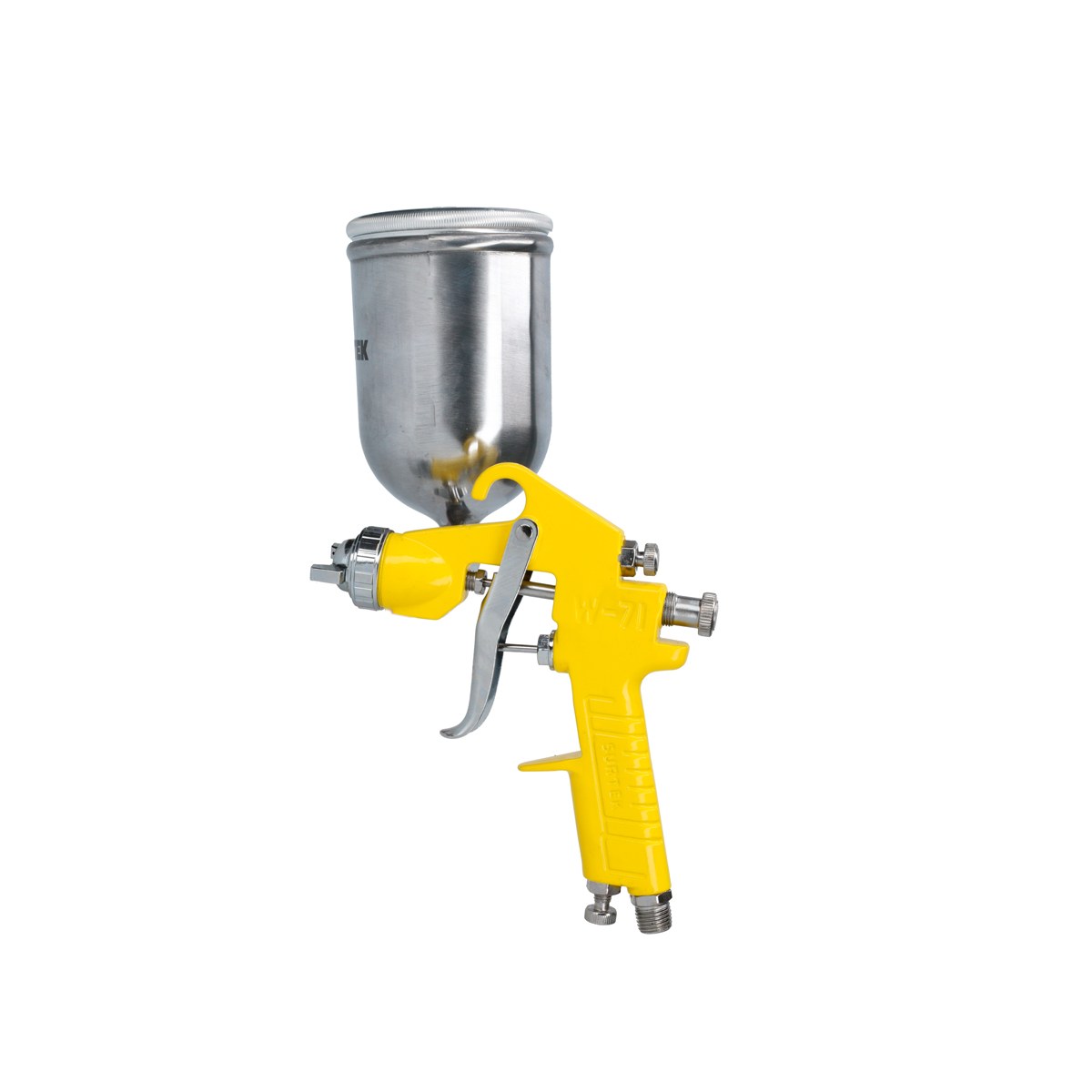 Pistola para pintar terminados baja presion, capacidad 400 ml, 72 PSI Surtek