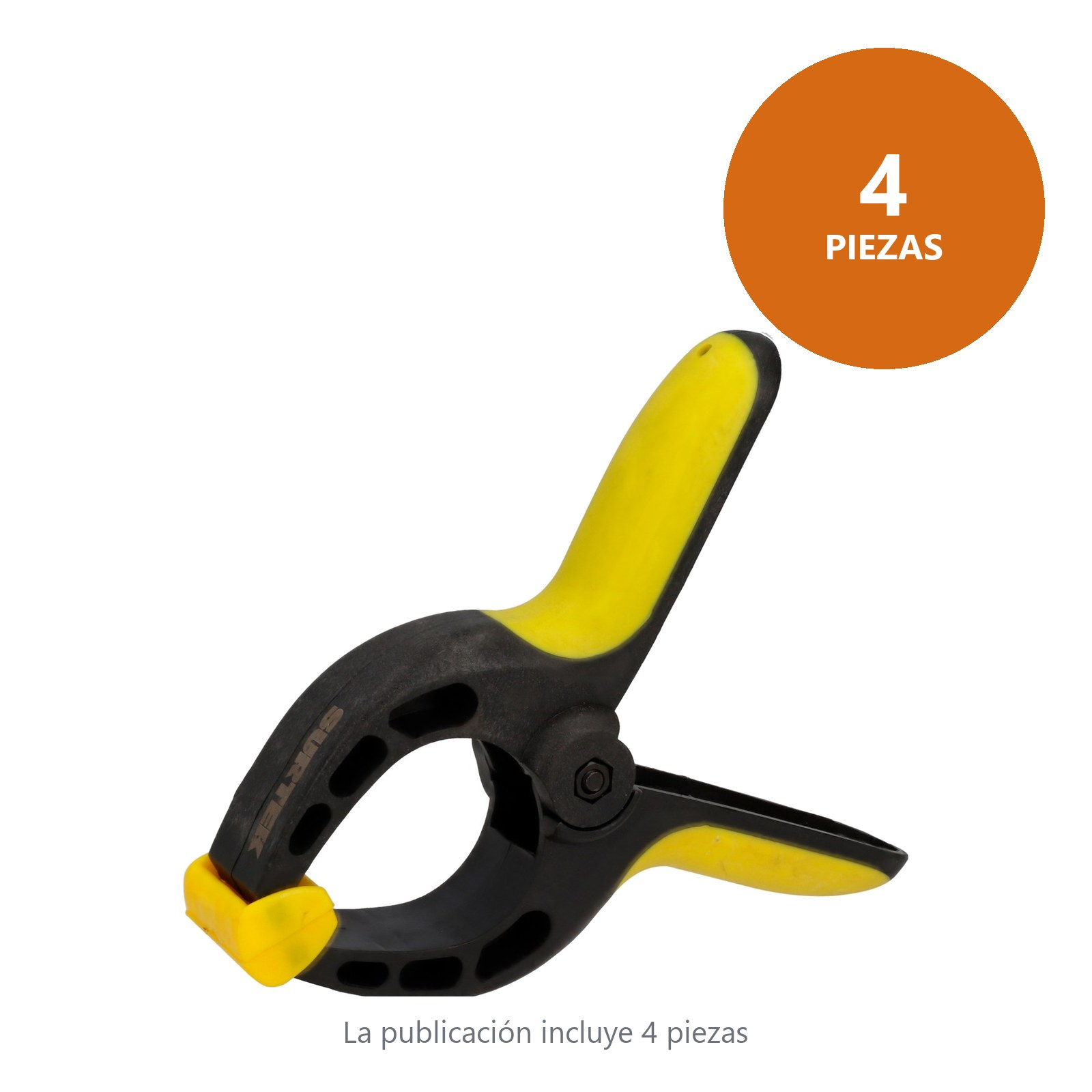 Prensa plástica con resorte de  6" Surtek - Imagen 2