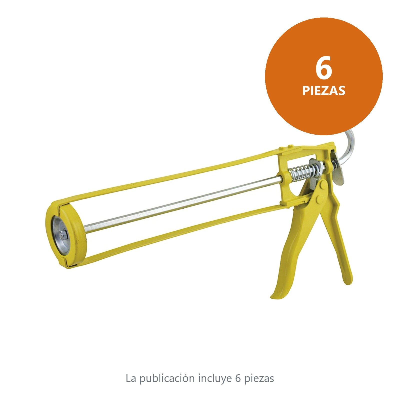 Pistola calafateadora lisa de aluminio inyectado Surtek - Imagen 2