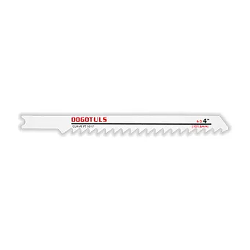 Segueta Caladora 4" x 6 Dientes Zanco Universal - Paquete 5 Piezas