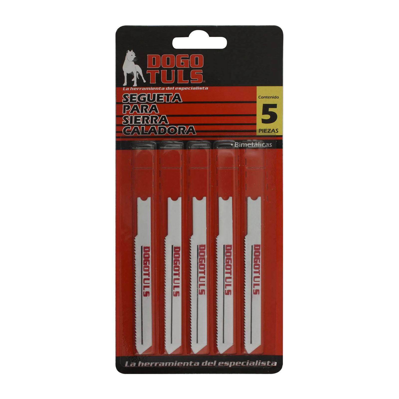 Segueta Caladora 4" x 10 Dientes Zanco Universal - Imagen 3