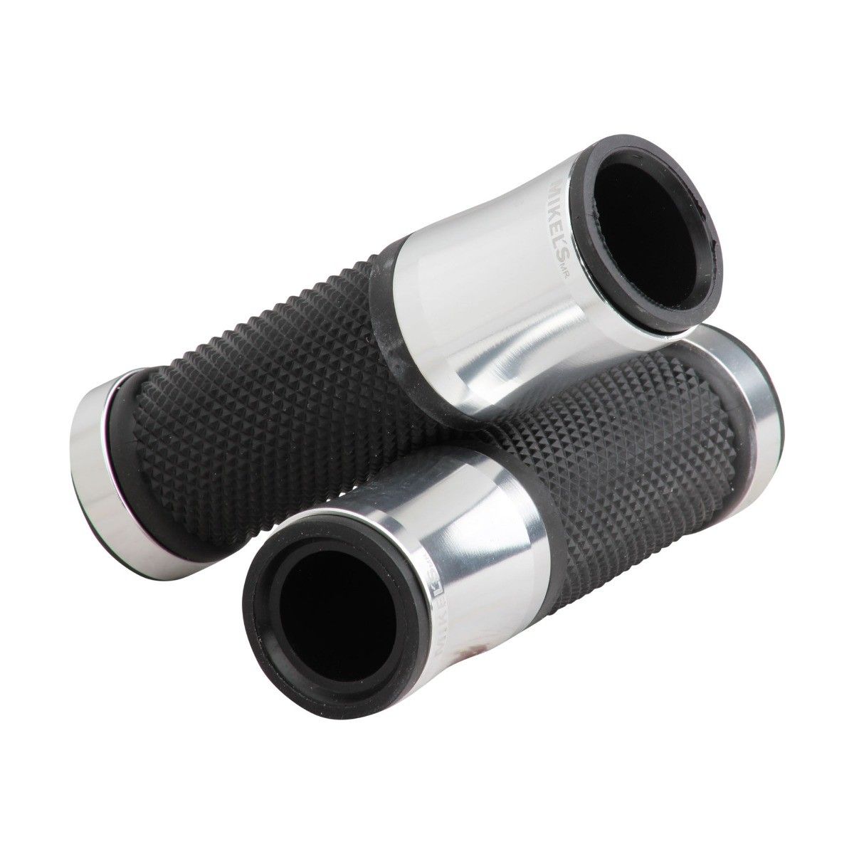 MIKELS PUMO-P Puños para motociclista (plata) - Imagen 2