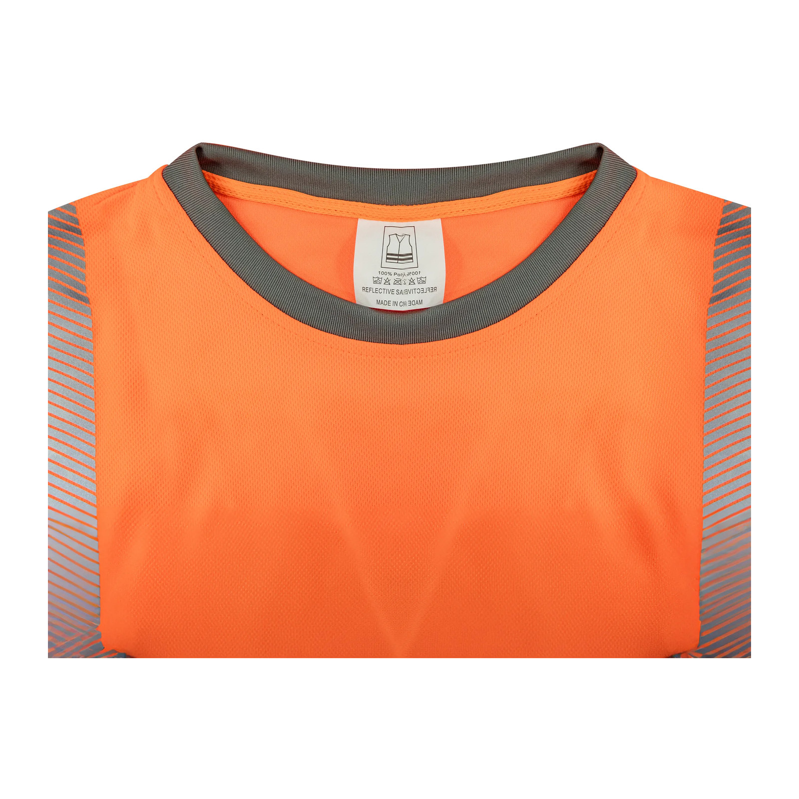 Playera Naranja Reflejante Manga Larga M - Imagen 4