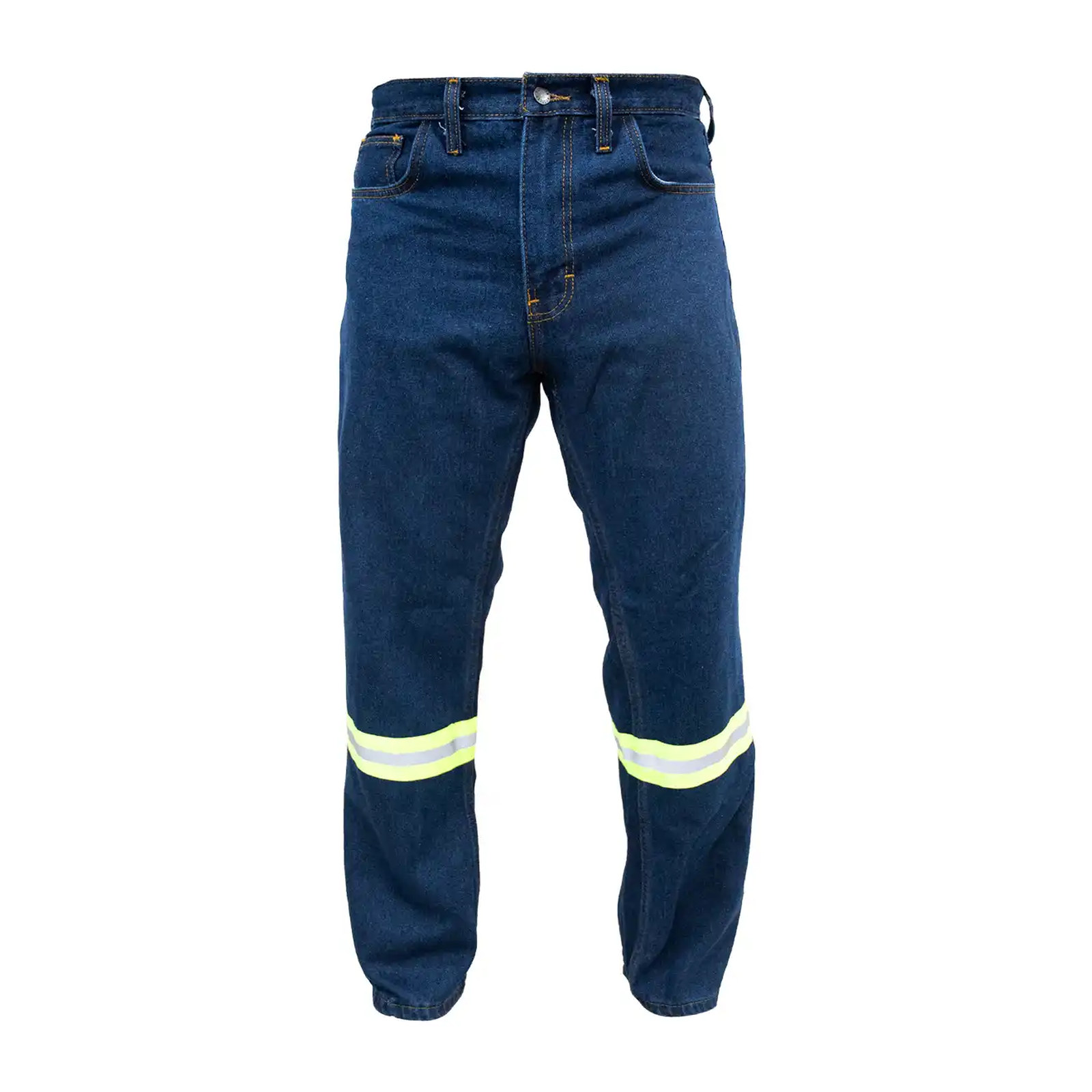 PANTALÓN DE MEZCLILLA CON REFLEJANTE T34