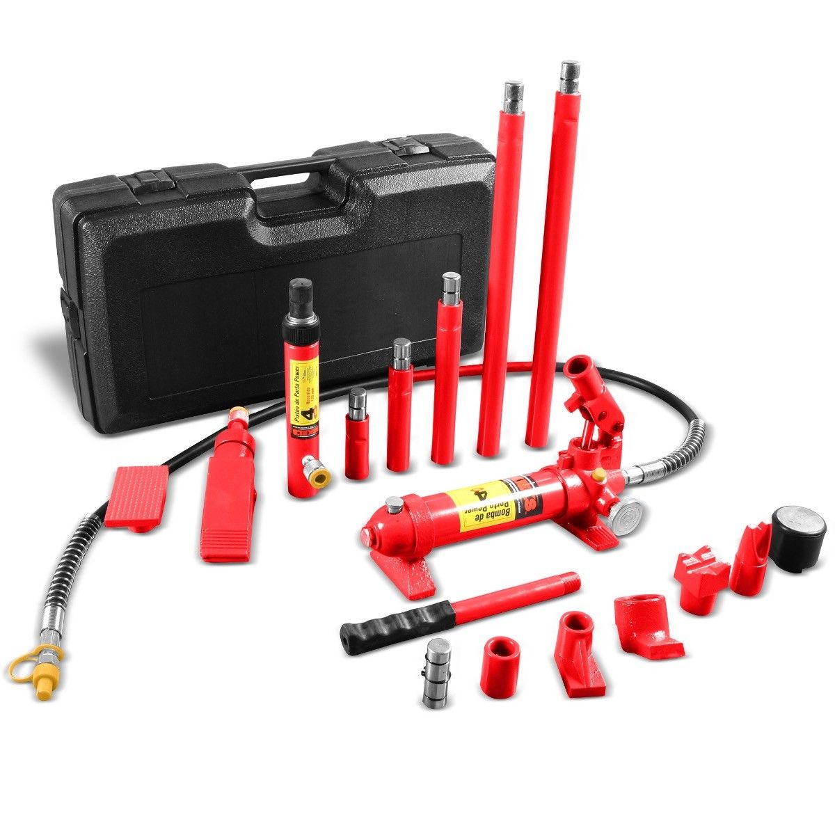 MIKELS R-434 Porto power (4 ton, estuche de plástico)