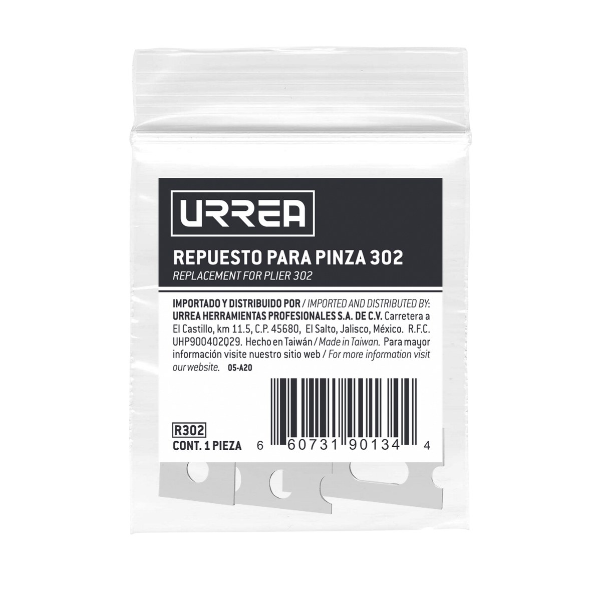 Repuesto para pinza ponchadora modular 302 Urrea - Imagen 2