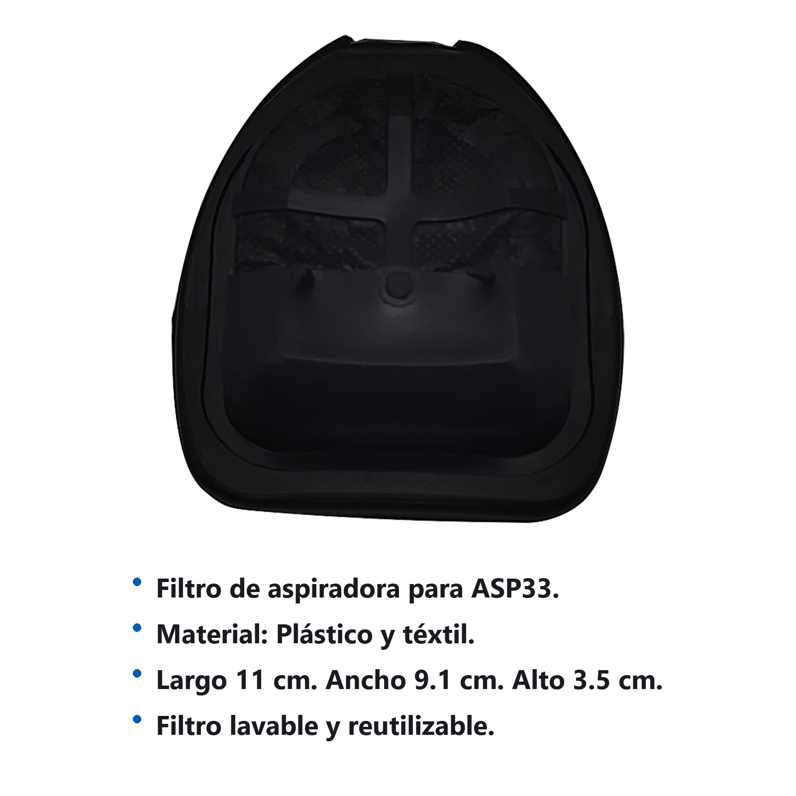 Filtro de tela para aspiradora ASP33 Foy - Imagen 2
