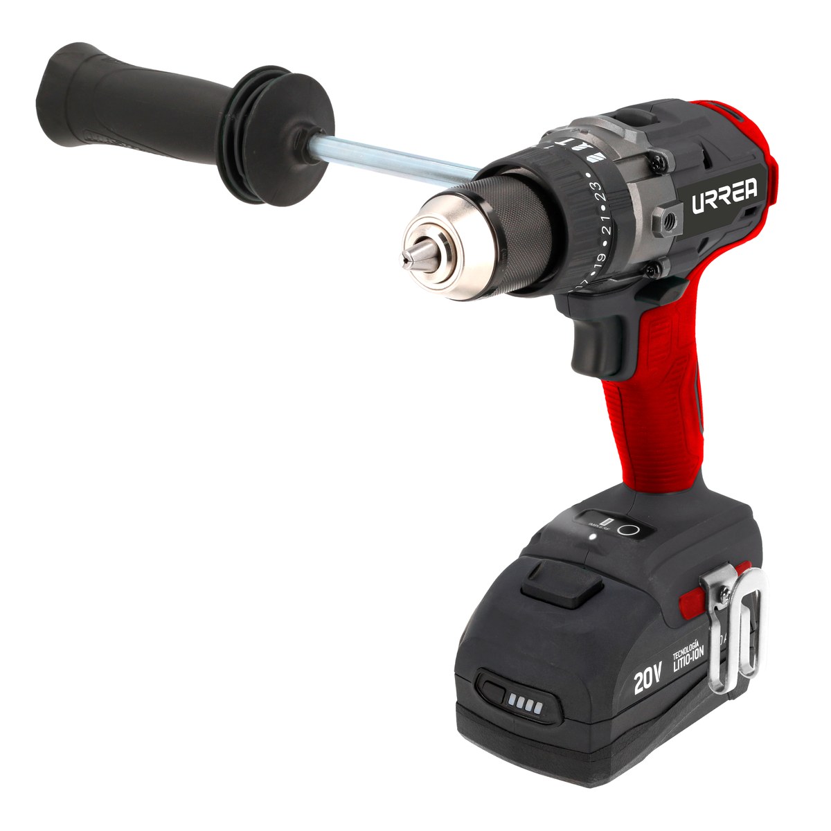 Rotomartillo de impacto 1/2" a batería Litio-ion 20 V, 70 Nm Urrea