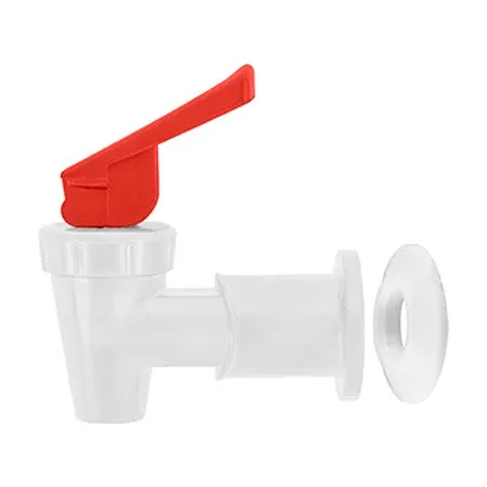 Válvula de Palanca Roja para Enfriador - Paquete 6 Piezas