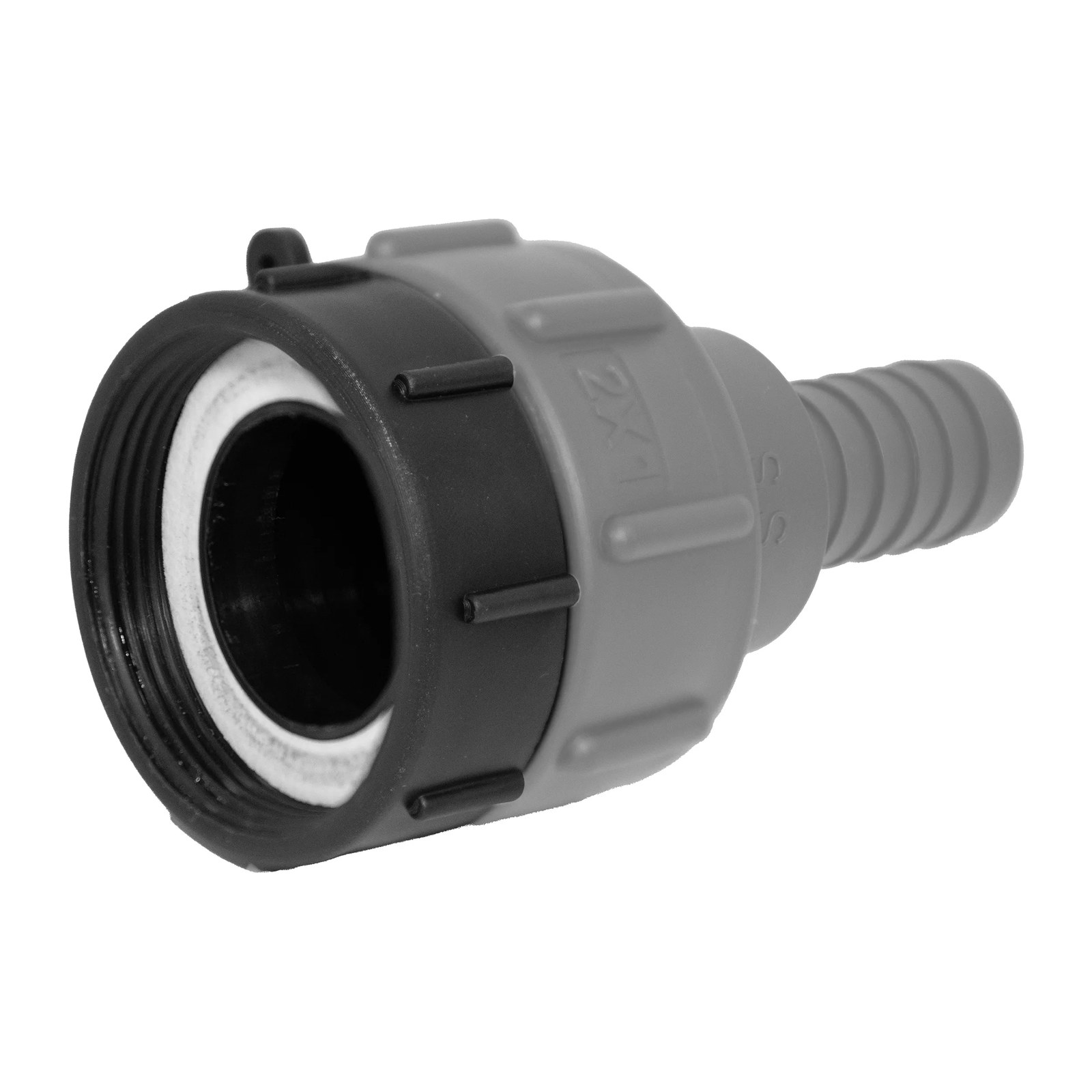 Adaptador IBC 60 mm Fina Hembra a Gruesa Macho - Imagen 4