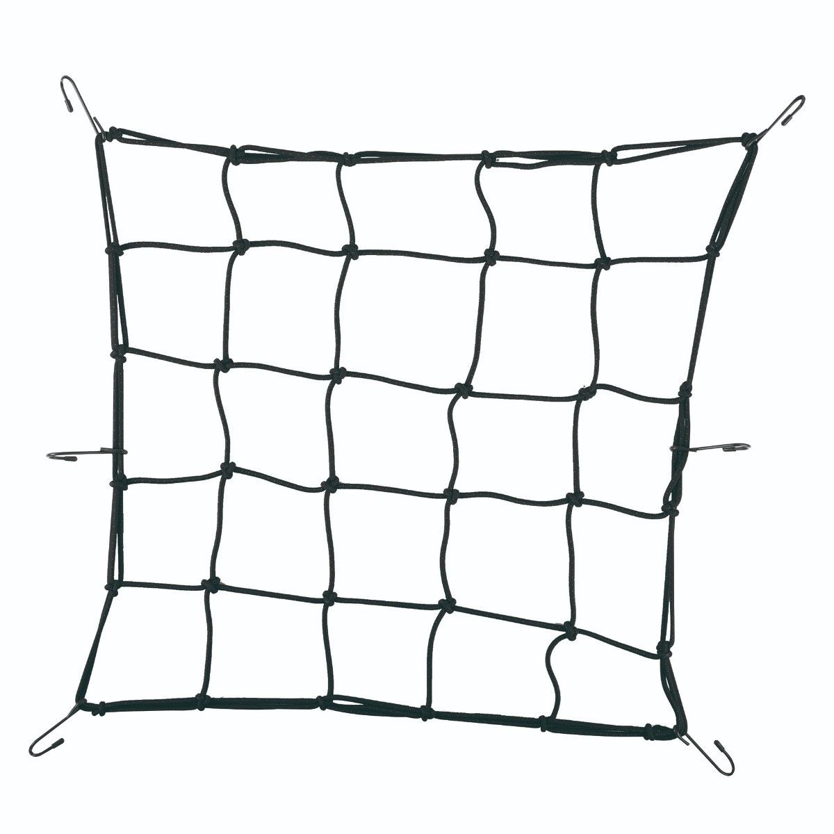 MIKELS RC-9N Red de carga negra con reflejante (40 X 40 cms)