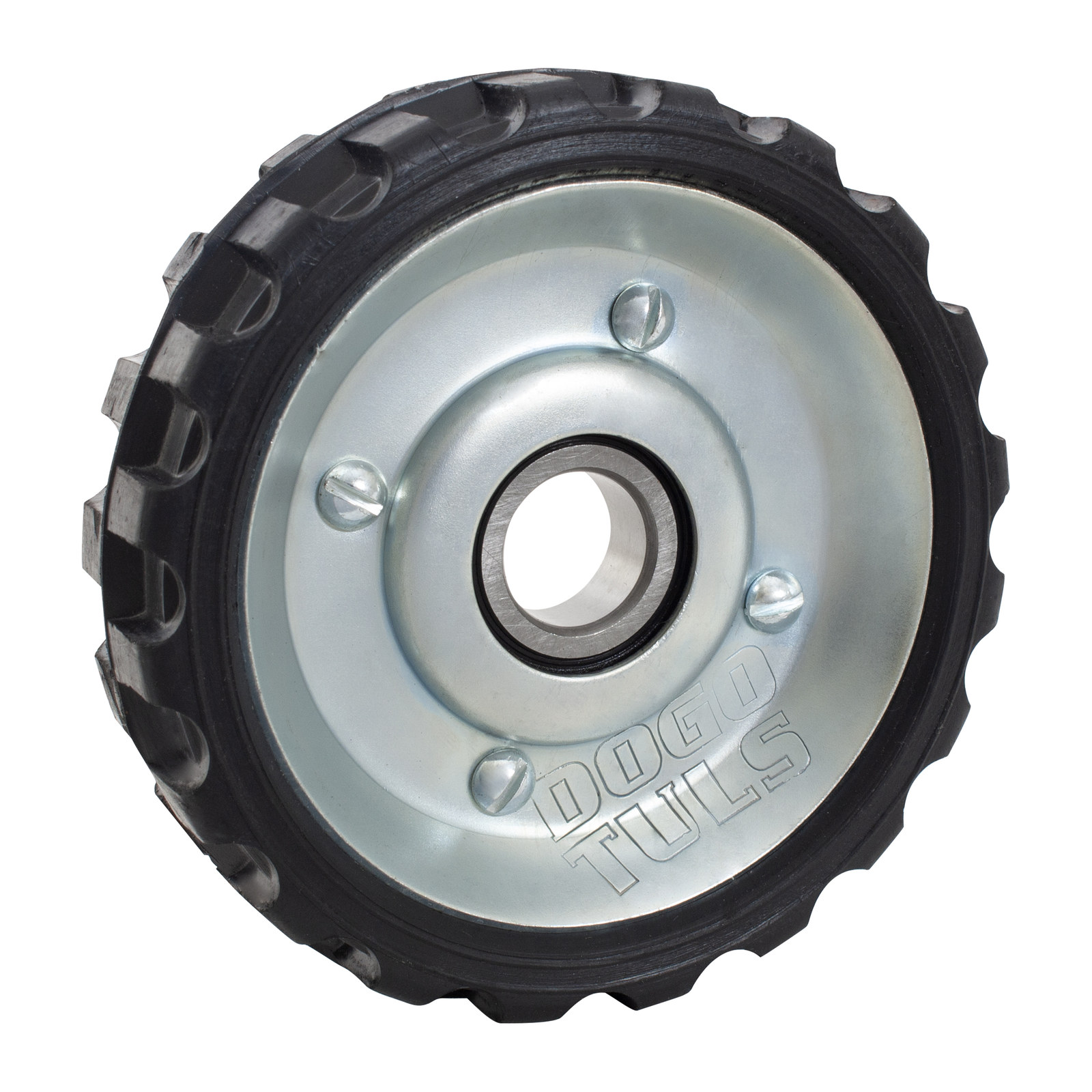 RUEDA DIABLO 4" UN BALERO FLECHA5/8 DOGO