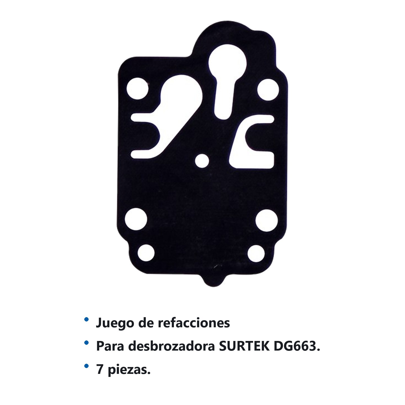 Juego de refacción para desbrozadora DG663, 7 piezas Surtek - Imagen 2