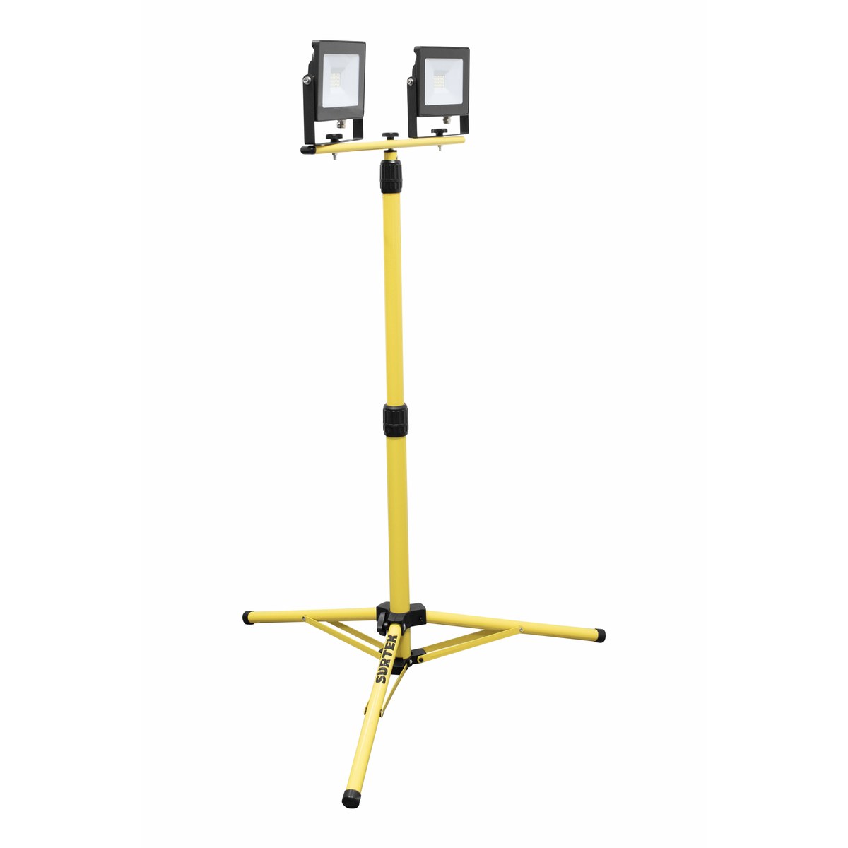 Reflector de LED SMD delgado con doble soporte telescópico 2 x 20 W de 2 x 1,900 lm Surtek - Imagen 2