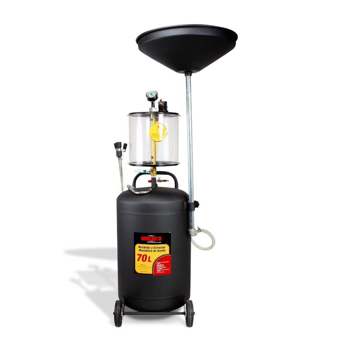 MIKELS RENA-70 Recibidor Extractor de aceite neumático (70 lts)