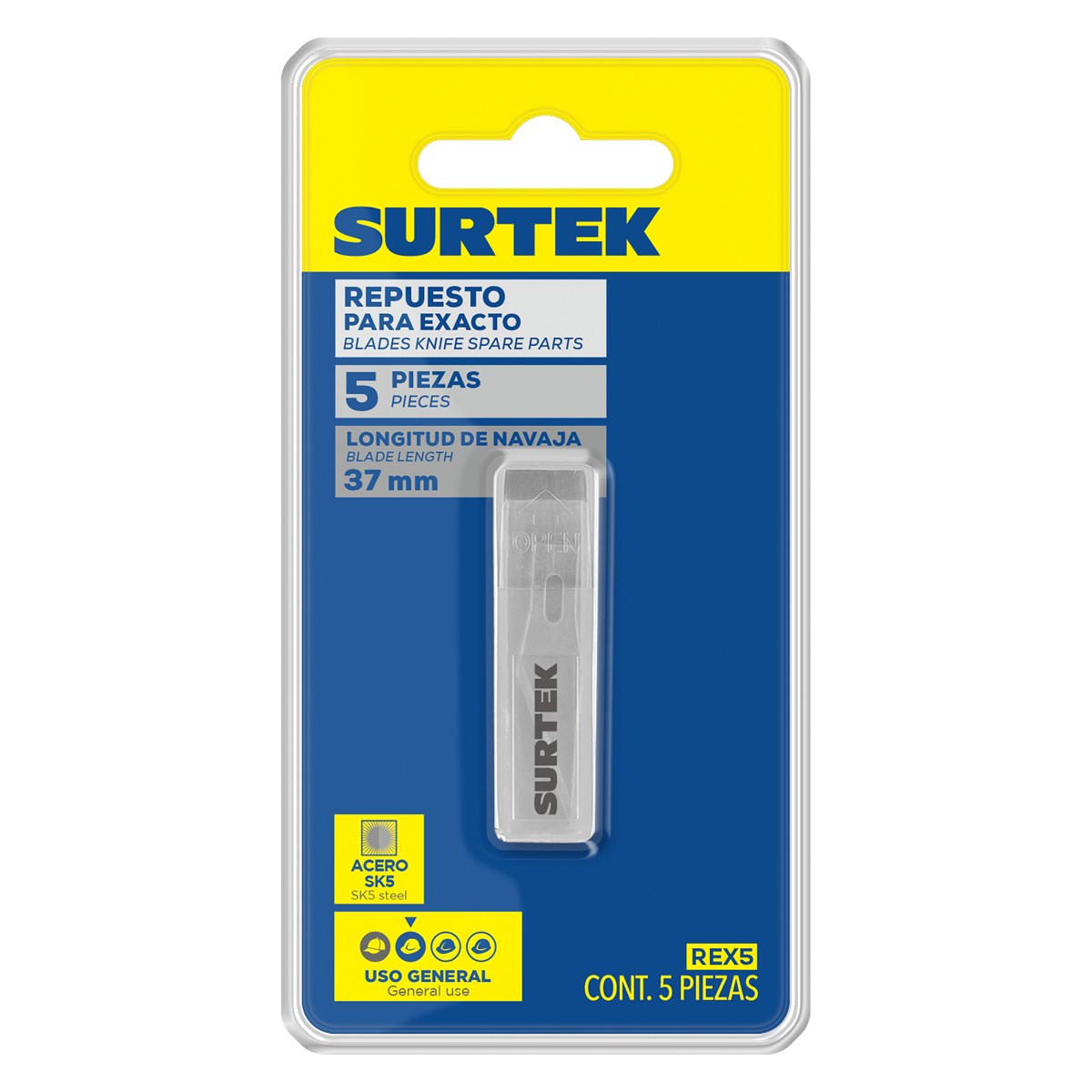Repuesto para NEX1, 5 piezas Surtek - Imagen 2
