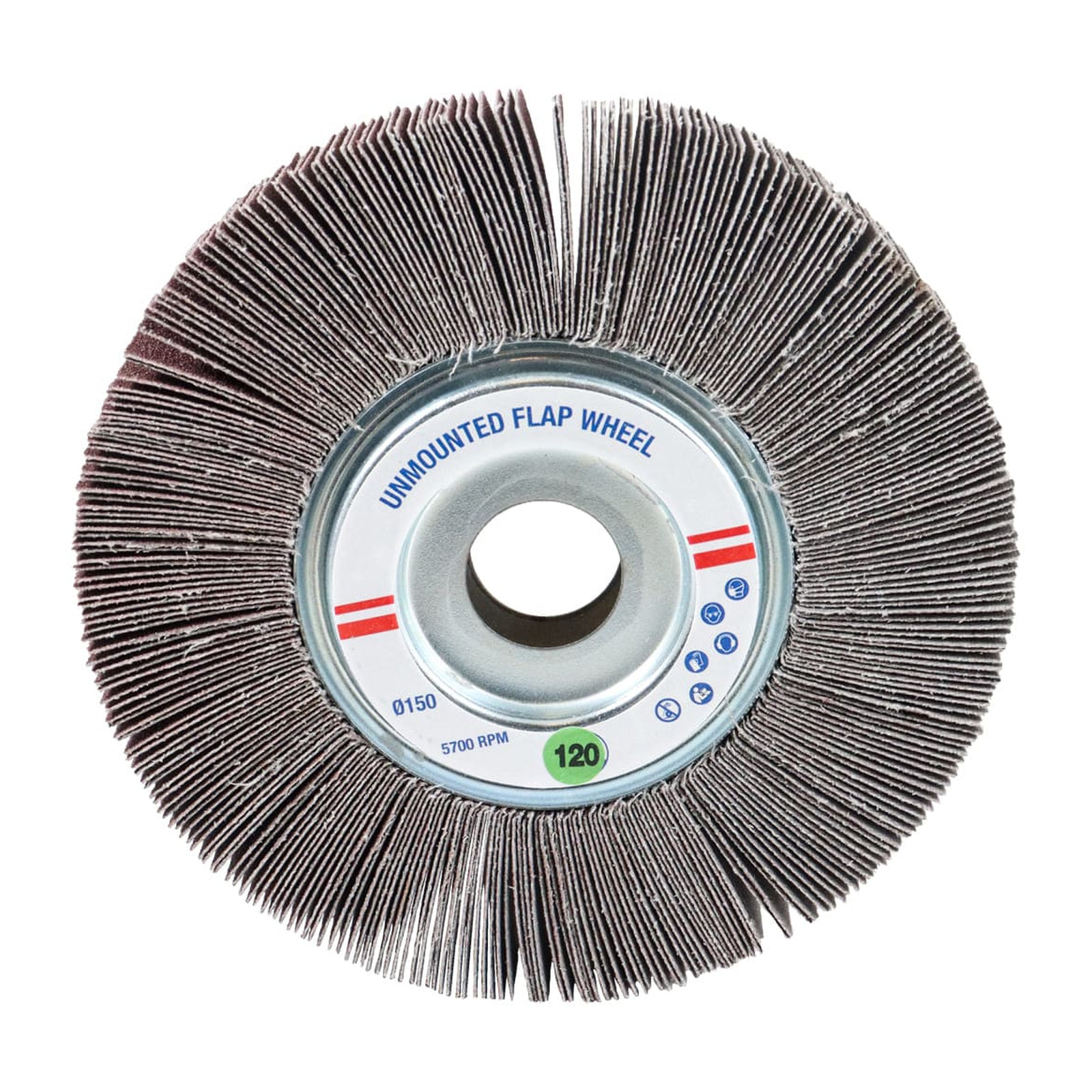 RUEDA FLAP  6" x 1" x 1" G120 - Imagen 2