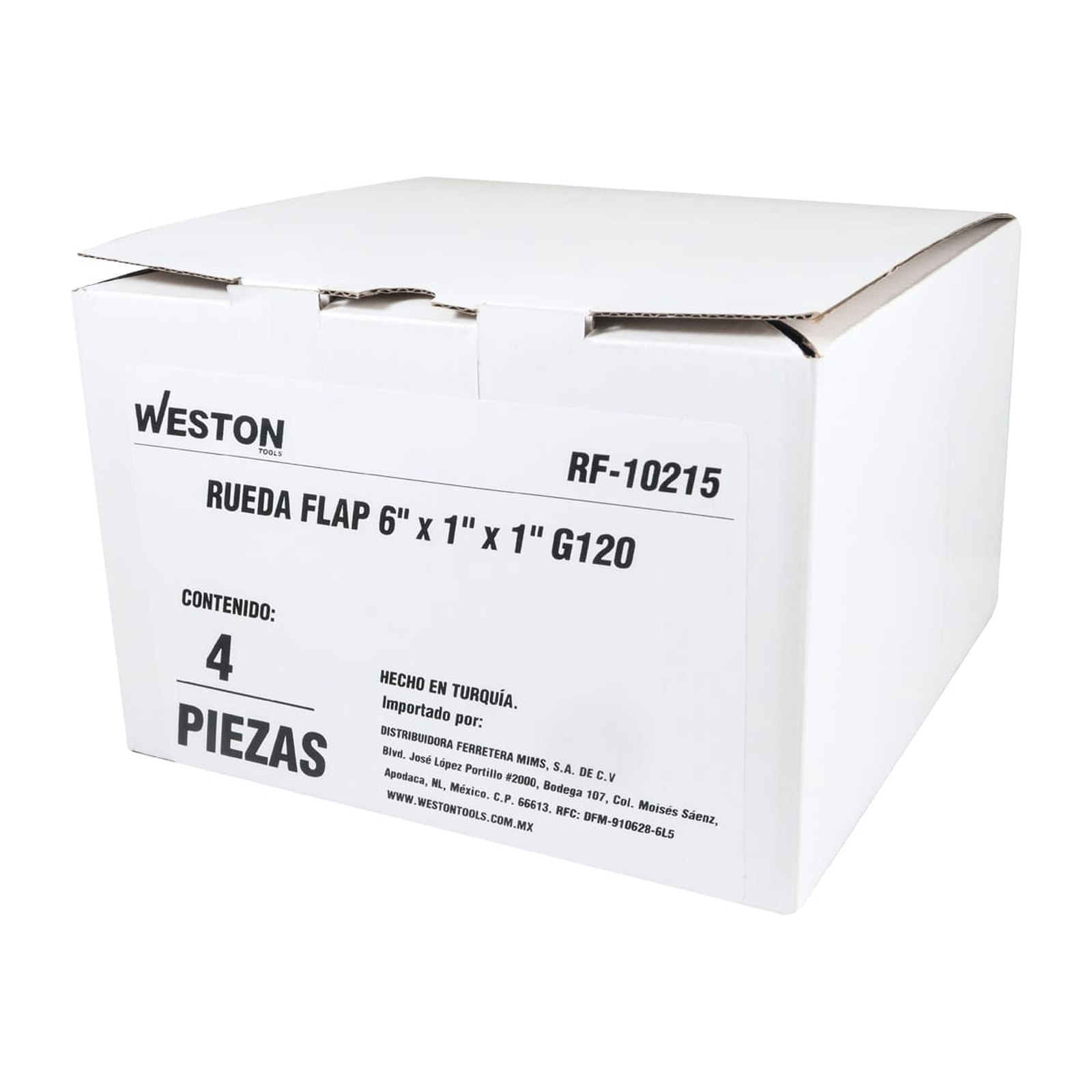 RUEDA FLAP  6" x 1" x 1" G120 - Imagen 4