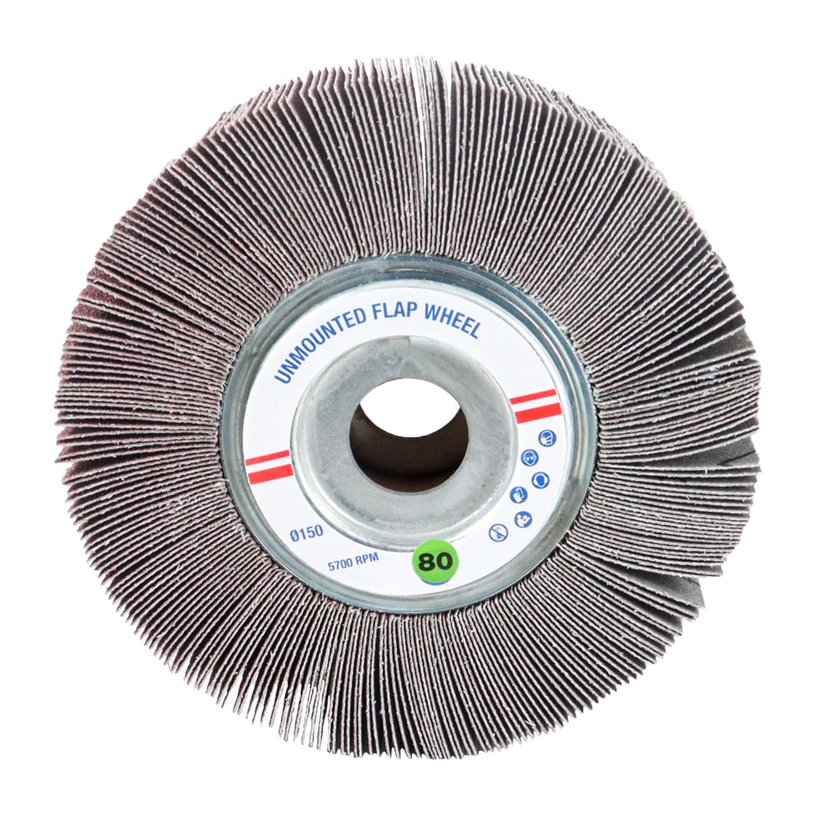 RUEDA FLAP AO 6" x 2" x 1" G80 - Imagen 2