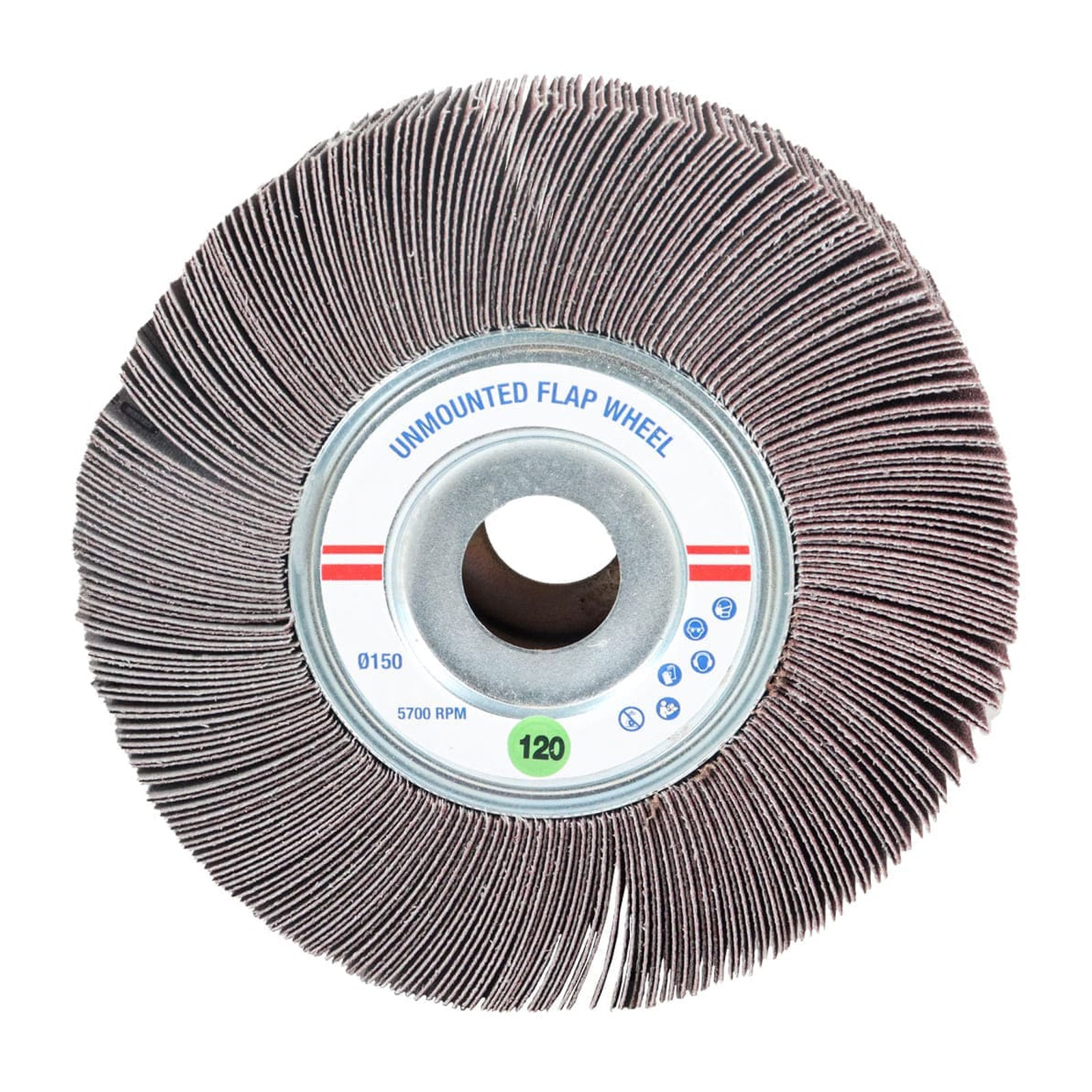 RUEDA FLAP  6" x 2" x 1" G120 - Imagen 2