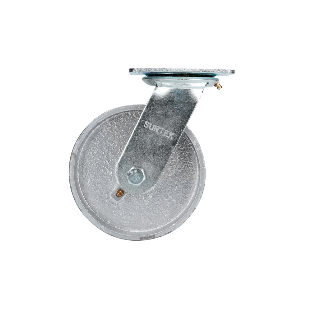Rodaja de fierro giratoria 6" Surtek - Imagen 3