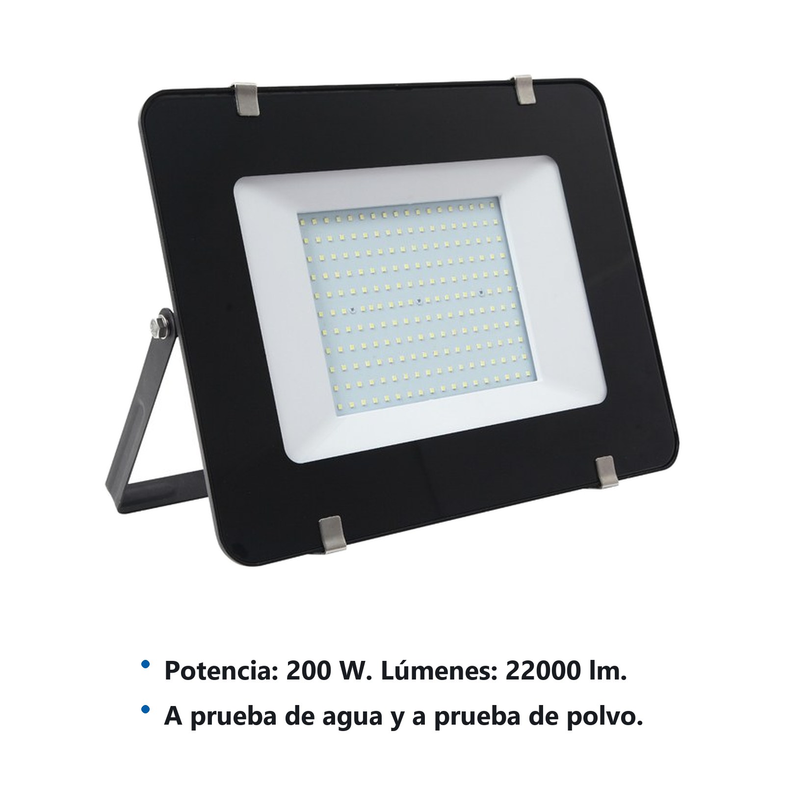 Reflector de LED SMD delgado 200 W de 22,000 lm Foy - Imagen 2