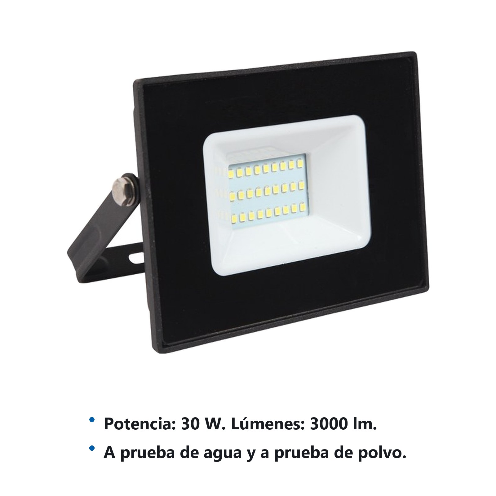Reflector de LED SMD delgado 30 W de 3,000 lm Foy - Imagen 2