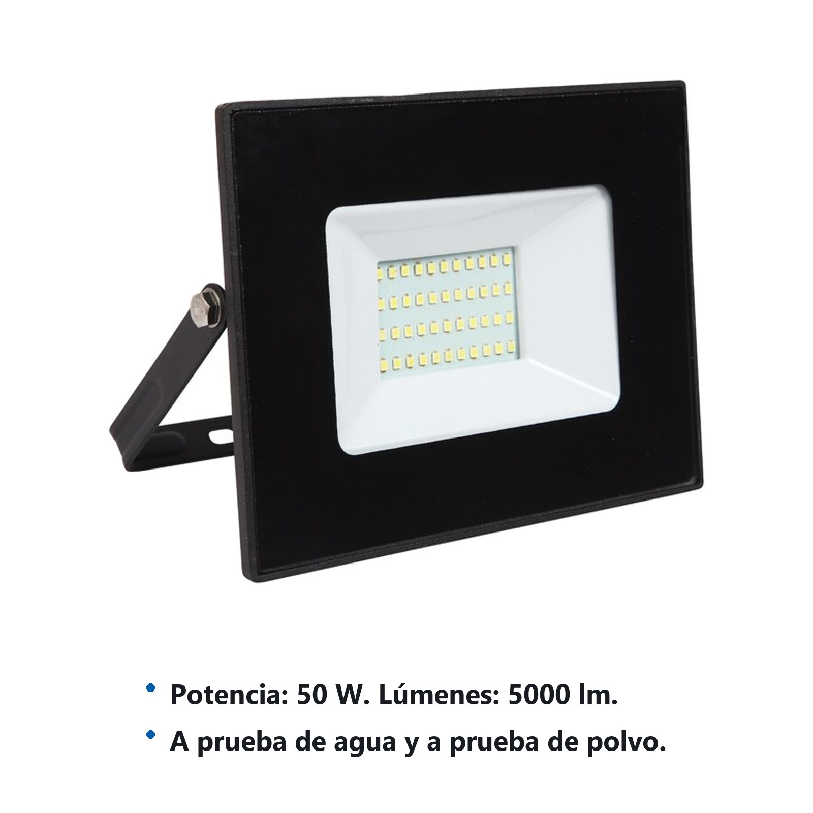 Reflector de LED SMD delgado 50 W de 5,000 lm Foy - Imagen 2