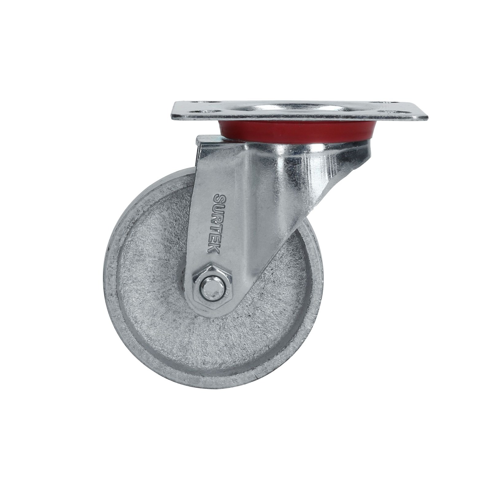 Rodaja de fierro giratoria 3" Surtek - Imagen 3