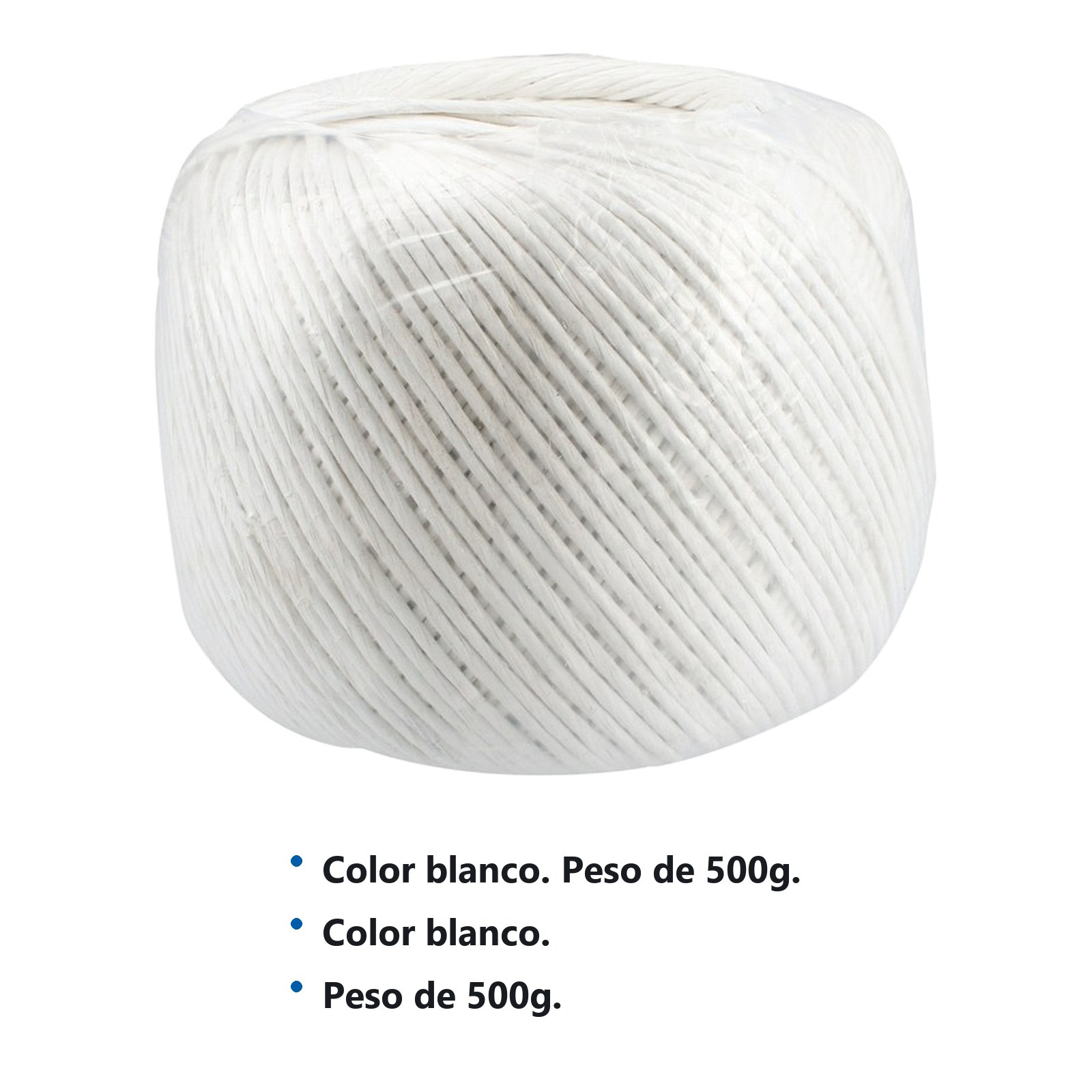 Rafia de polipropileno blanca 2.2 g/m Surtek - Imagen 2