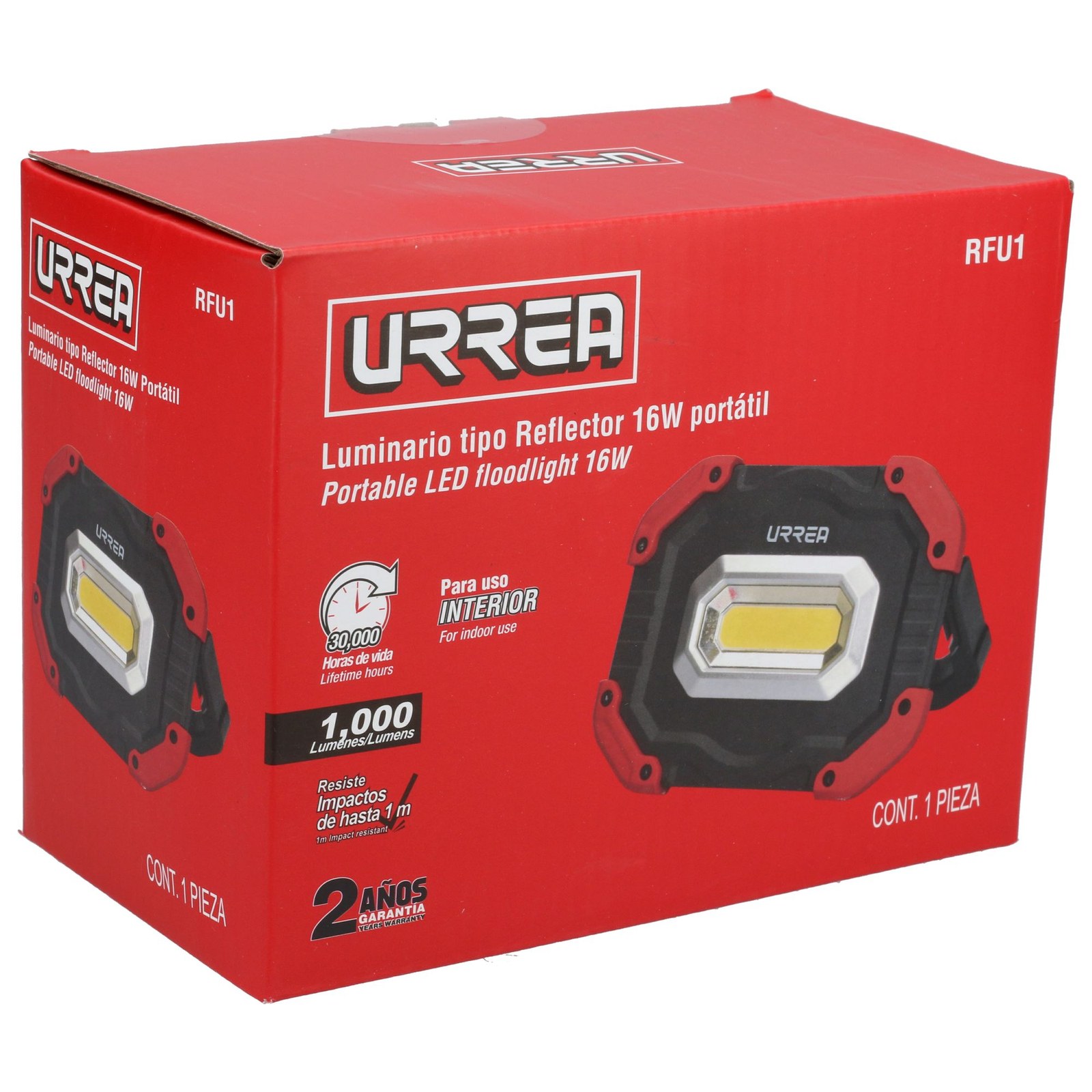 Reflector de LED COB 16 W de 1,000 lm Urrea - Imagen 2
