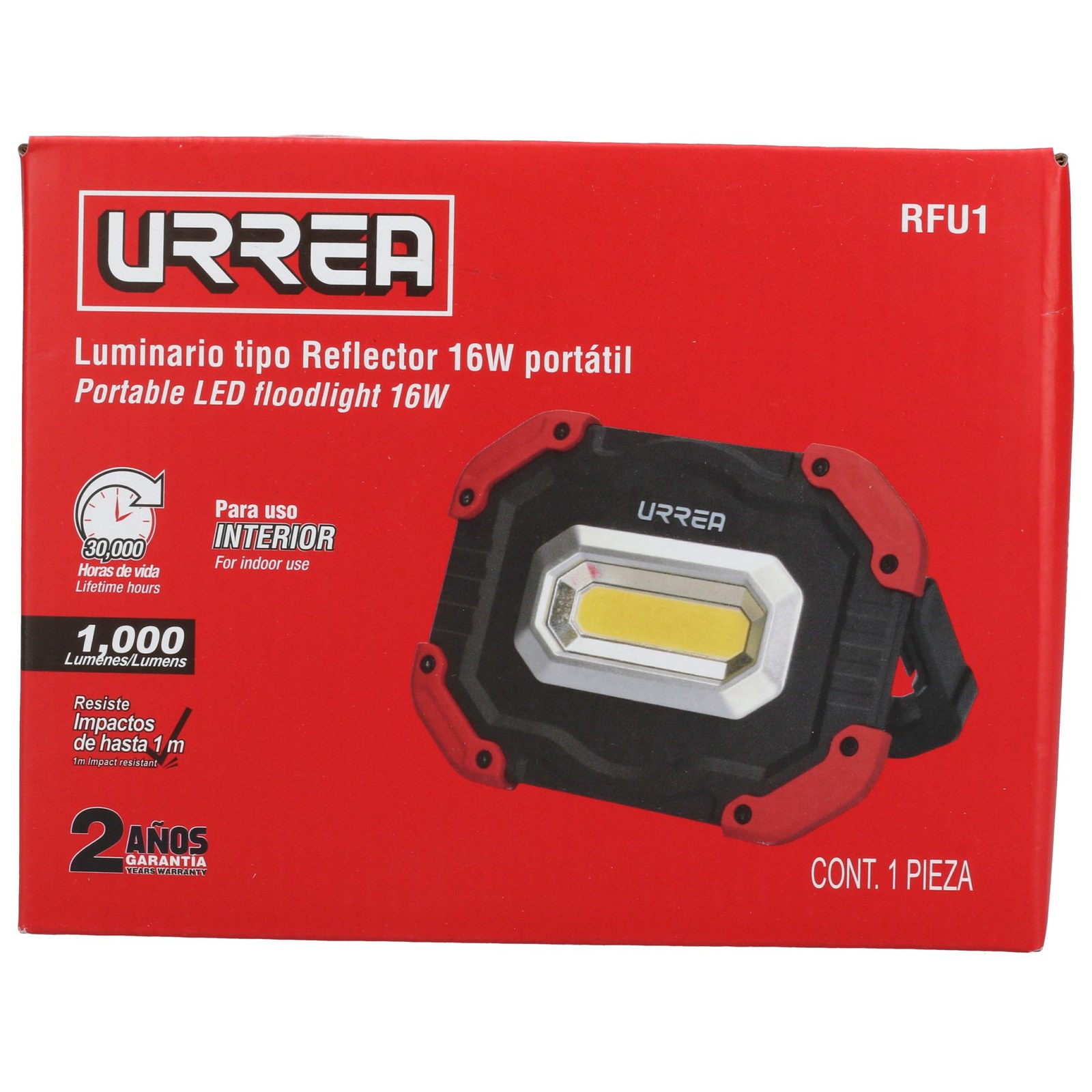Reflector de LED COB 16 W de 1,000 lm Urrea - Imagen 3